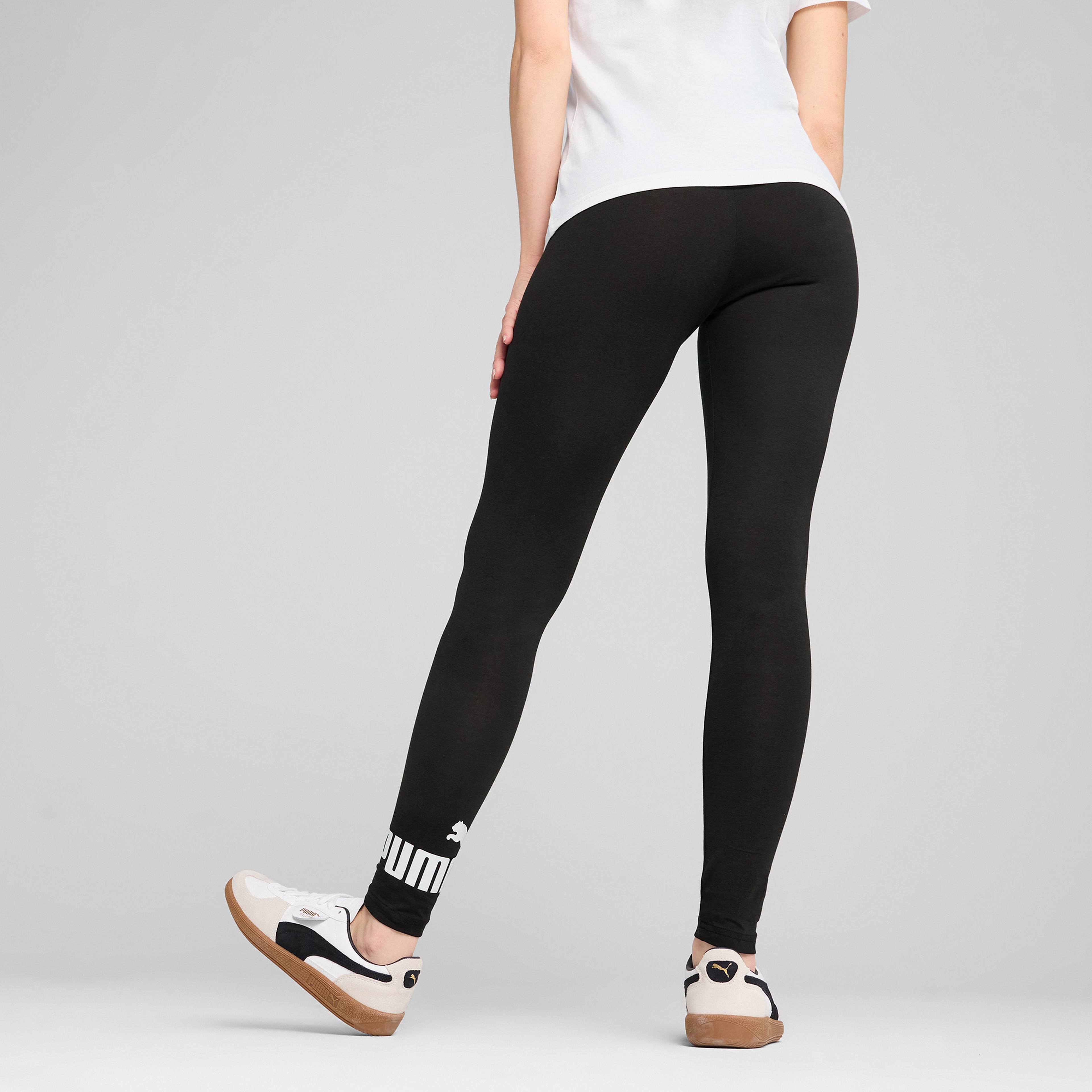 Puma Ess No. 1 Logo Leggings Kadın Siyah Tayt