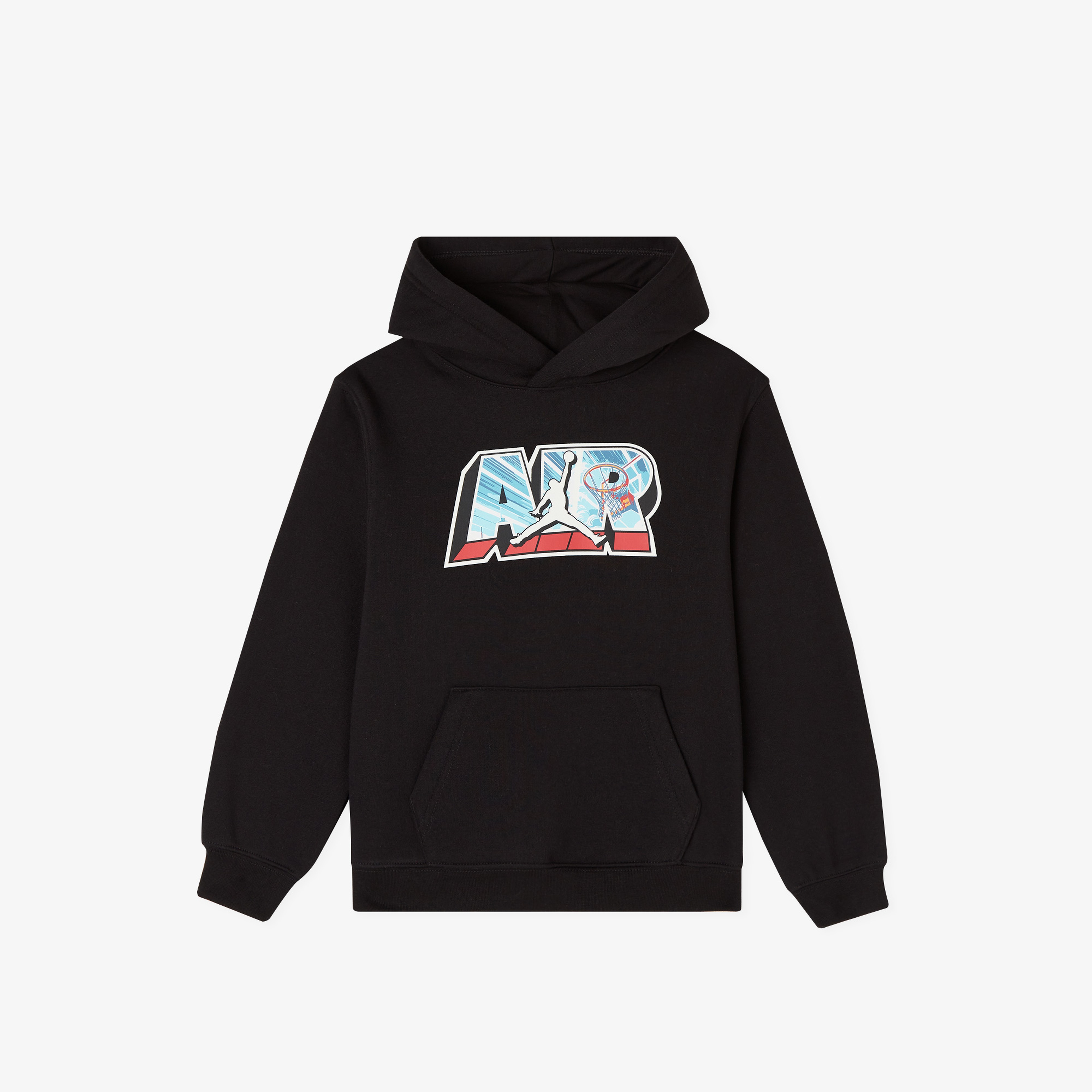 Jordan Air Postcard Pullover Çocuk Siyah Sweatshirt