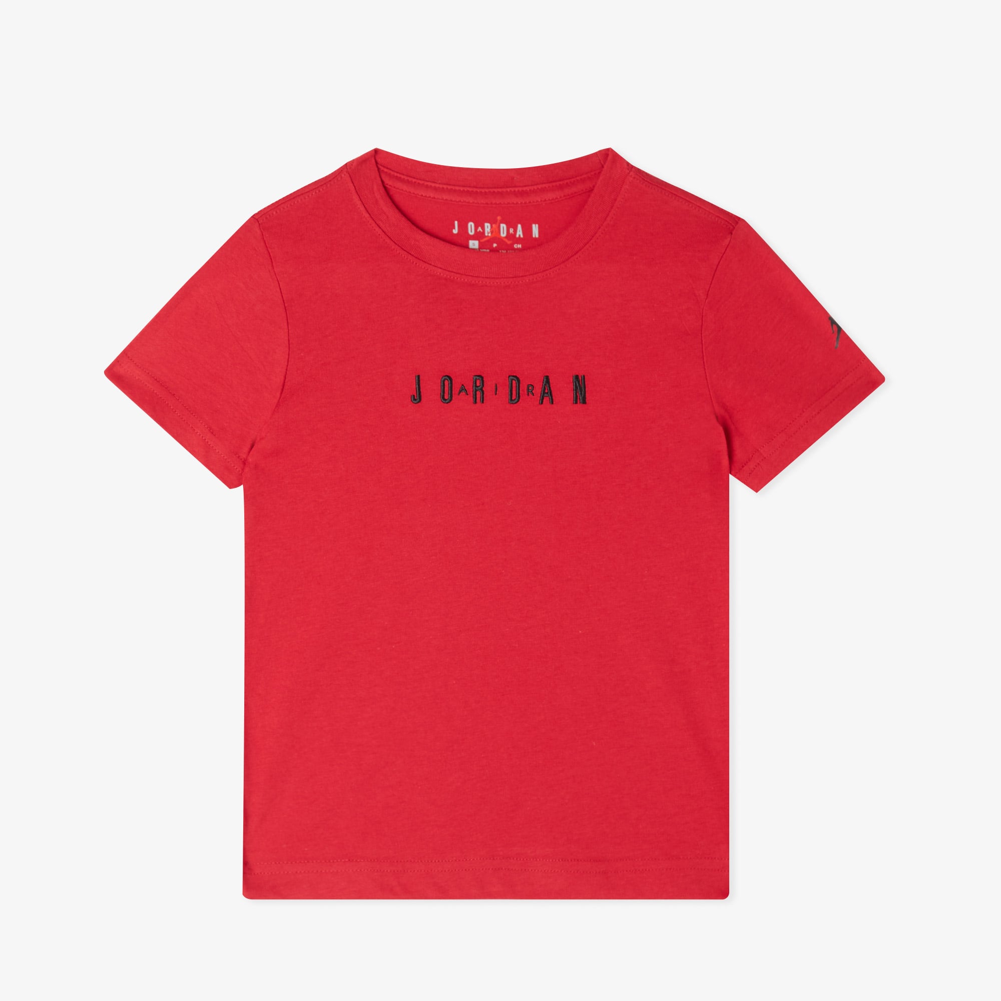 Jordan Wordmark Crew Çocuk Kırmızı T-Shirt