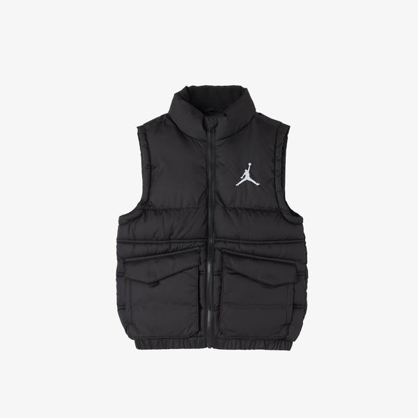 Jordan Puffer Filled Çocuk Siyah Yelek