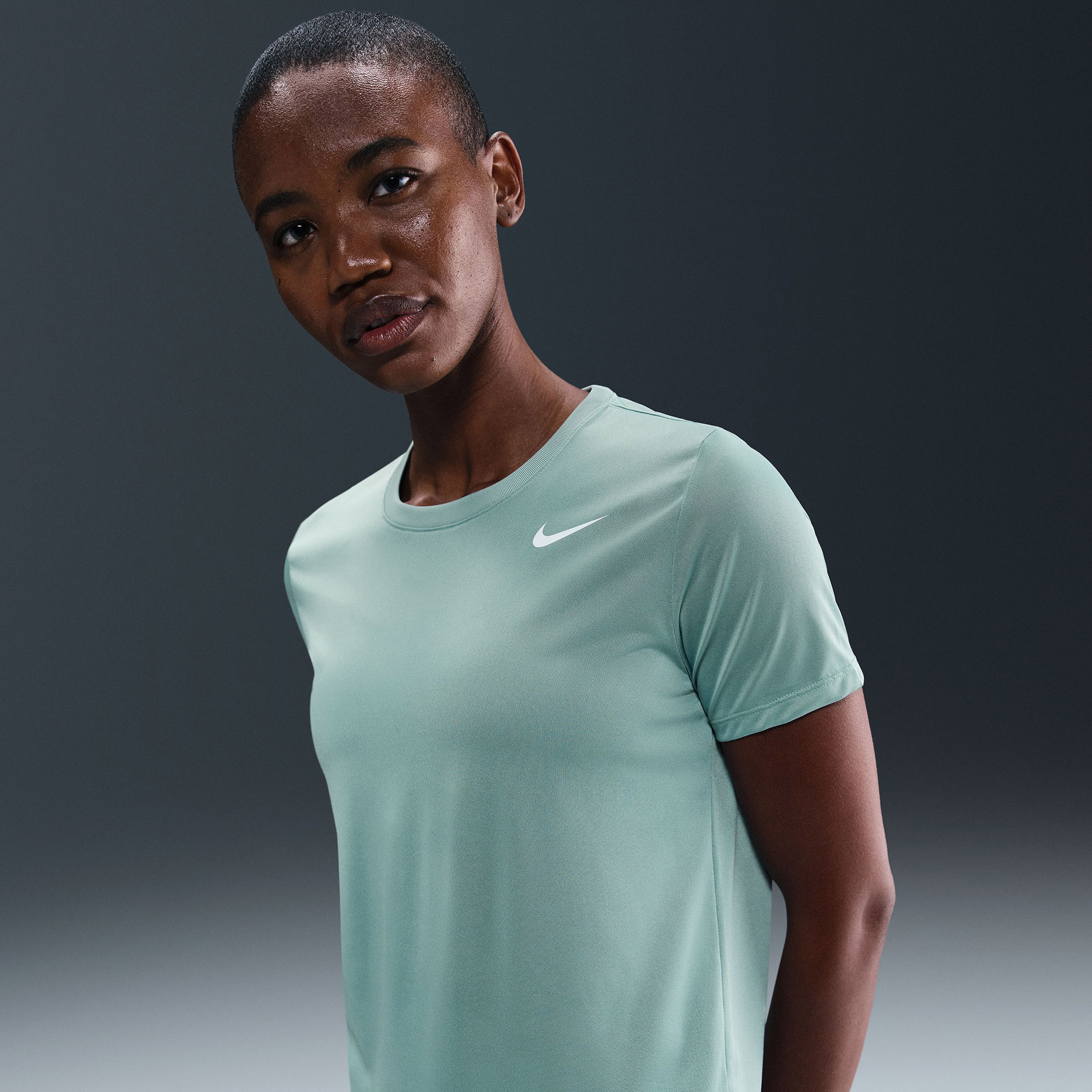 Nike Dri-Fit Kadın Yeşil T-Shirt