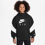 Nike Air Fleece Genç Çocuk Siyah Sweatshirt