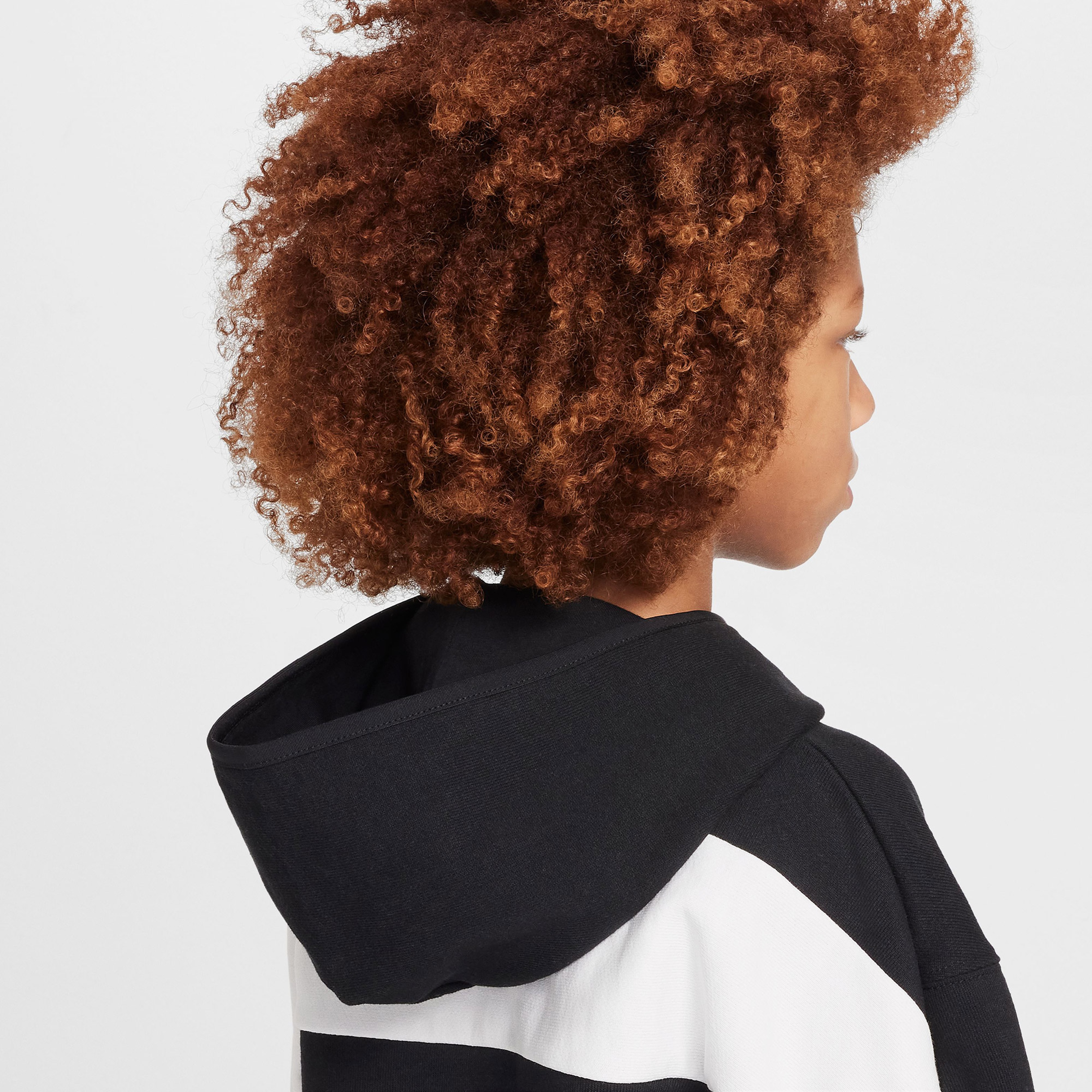 Nike Air Fleece Genç Çocuk Siyah Sweatshirt