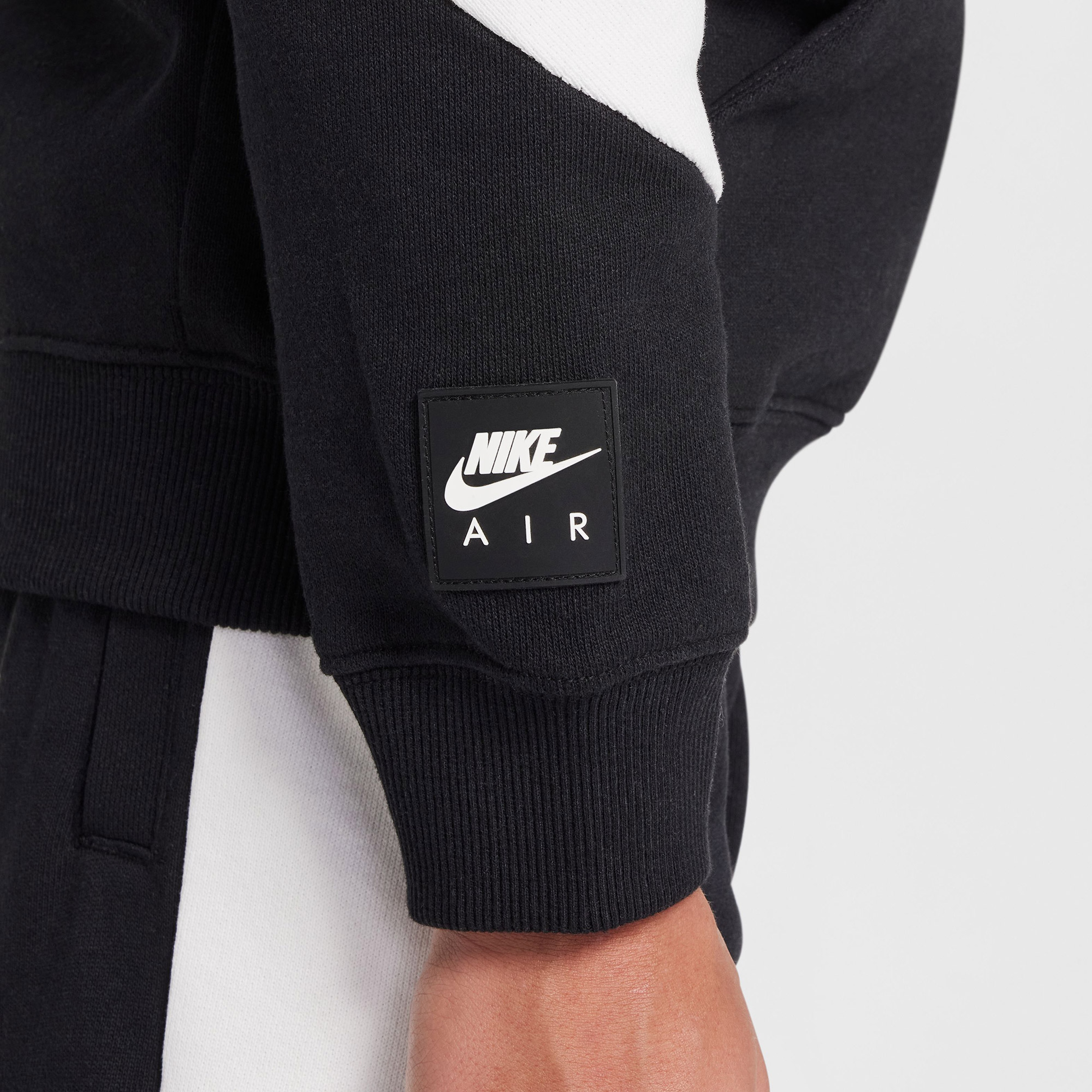 Nike Air Fleece Genç Çocuk Siyah Sweatshirt