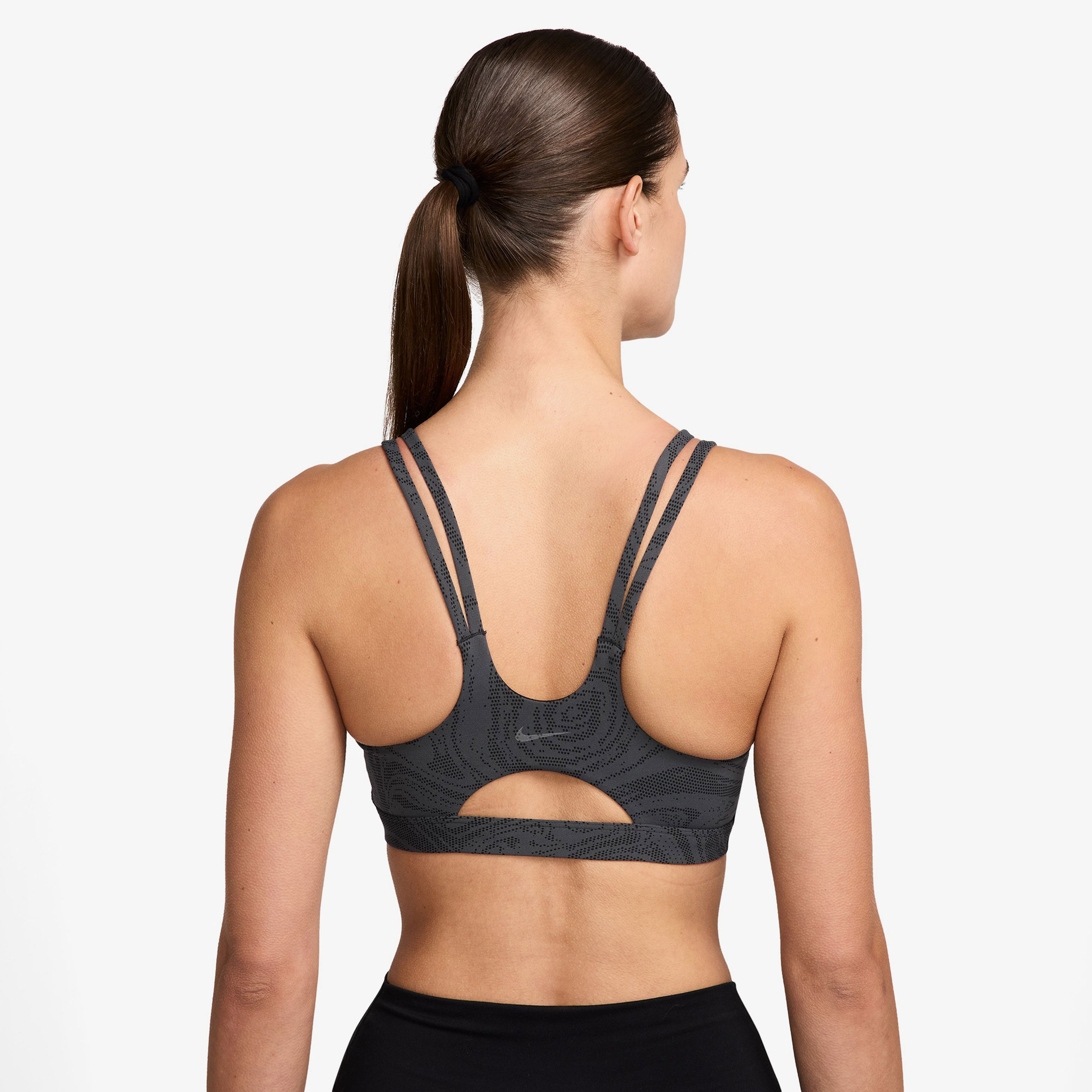 Nike Zenvy Aop Bra Kadın Siyah Bra