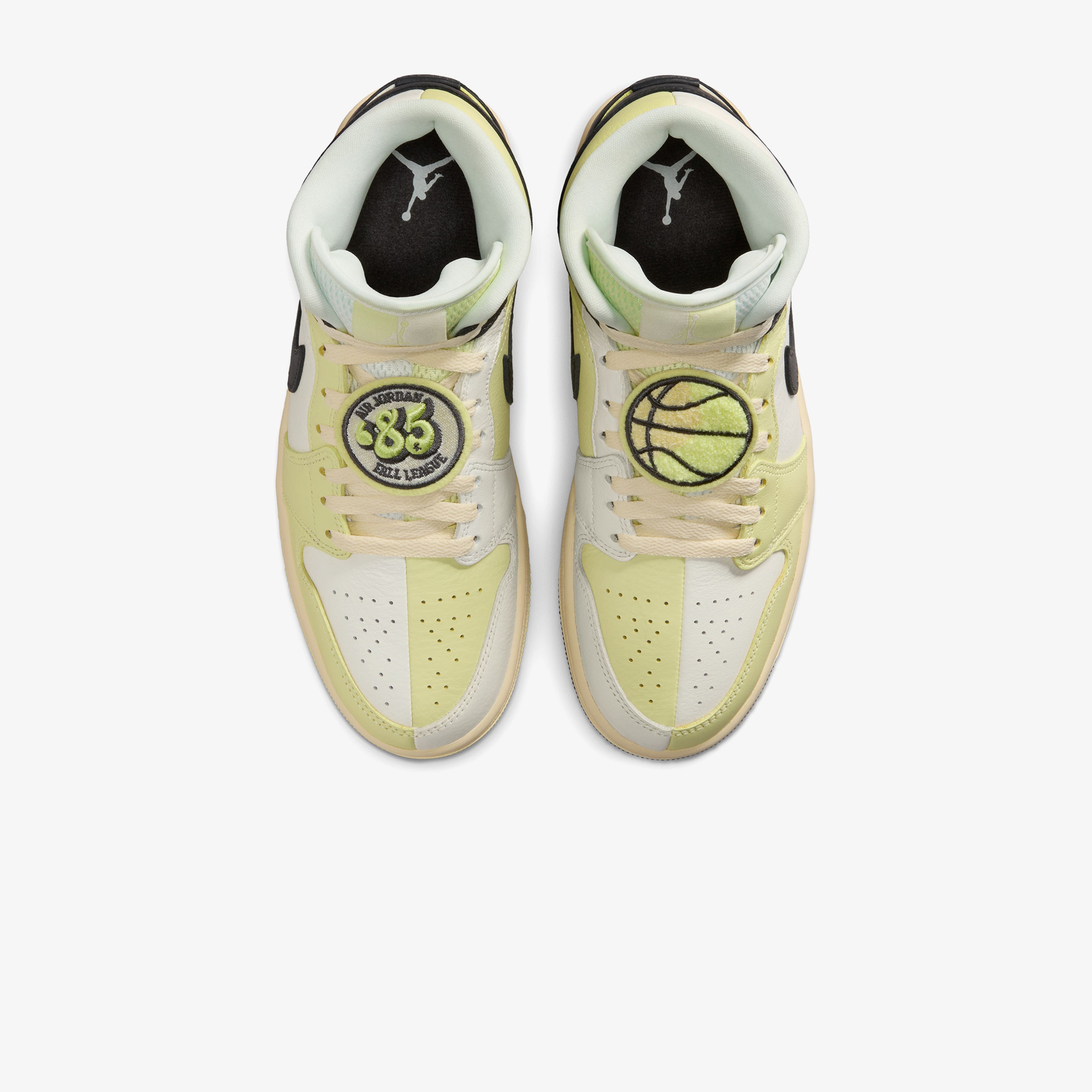 Jordan Sport Air Jordan 1 Mid SE Kadın Krem Spor Ayakkabı