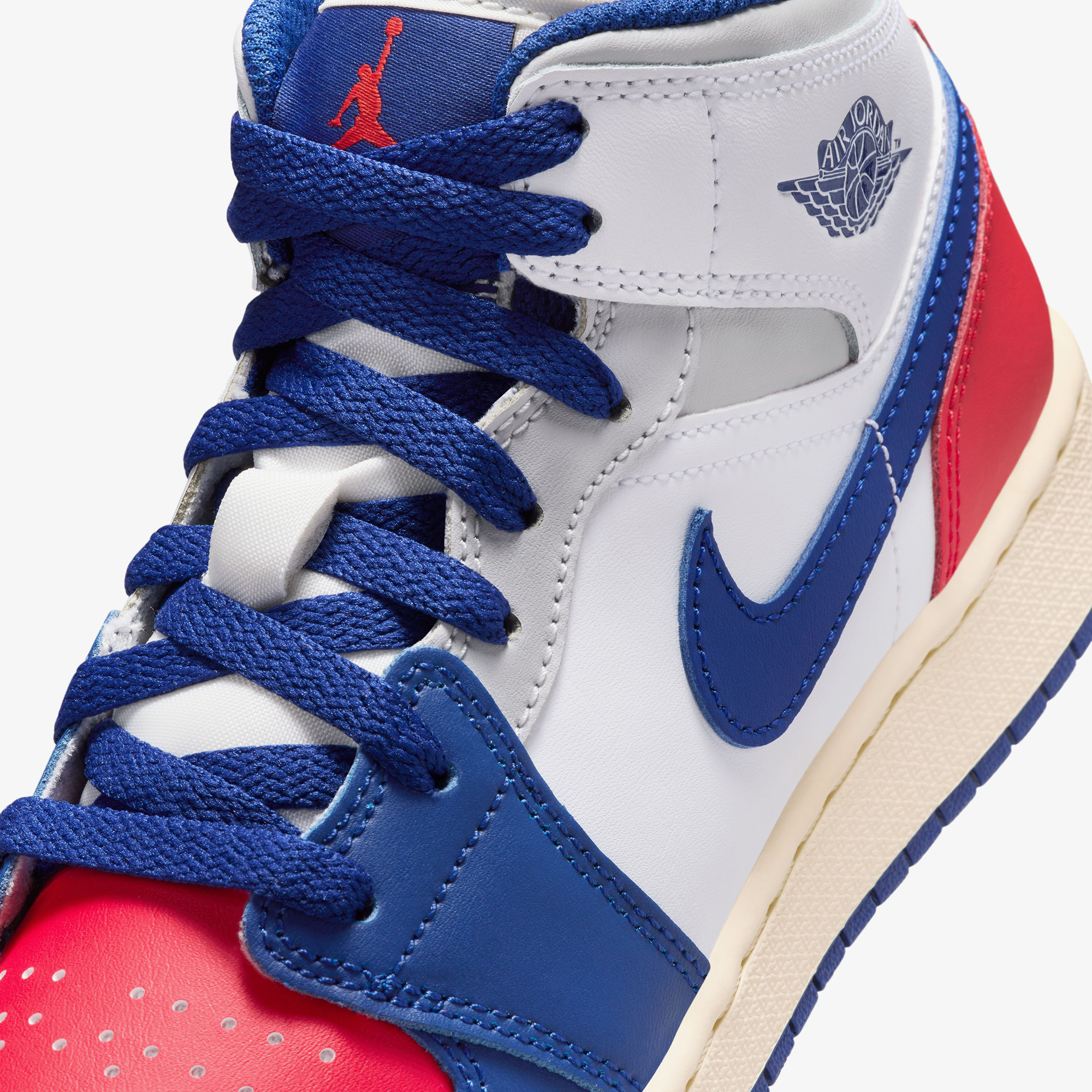 Jordan Air Jordan 1 Mid Çocuk Mavi Spor Ayakkabı