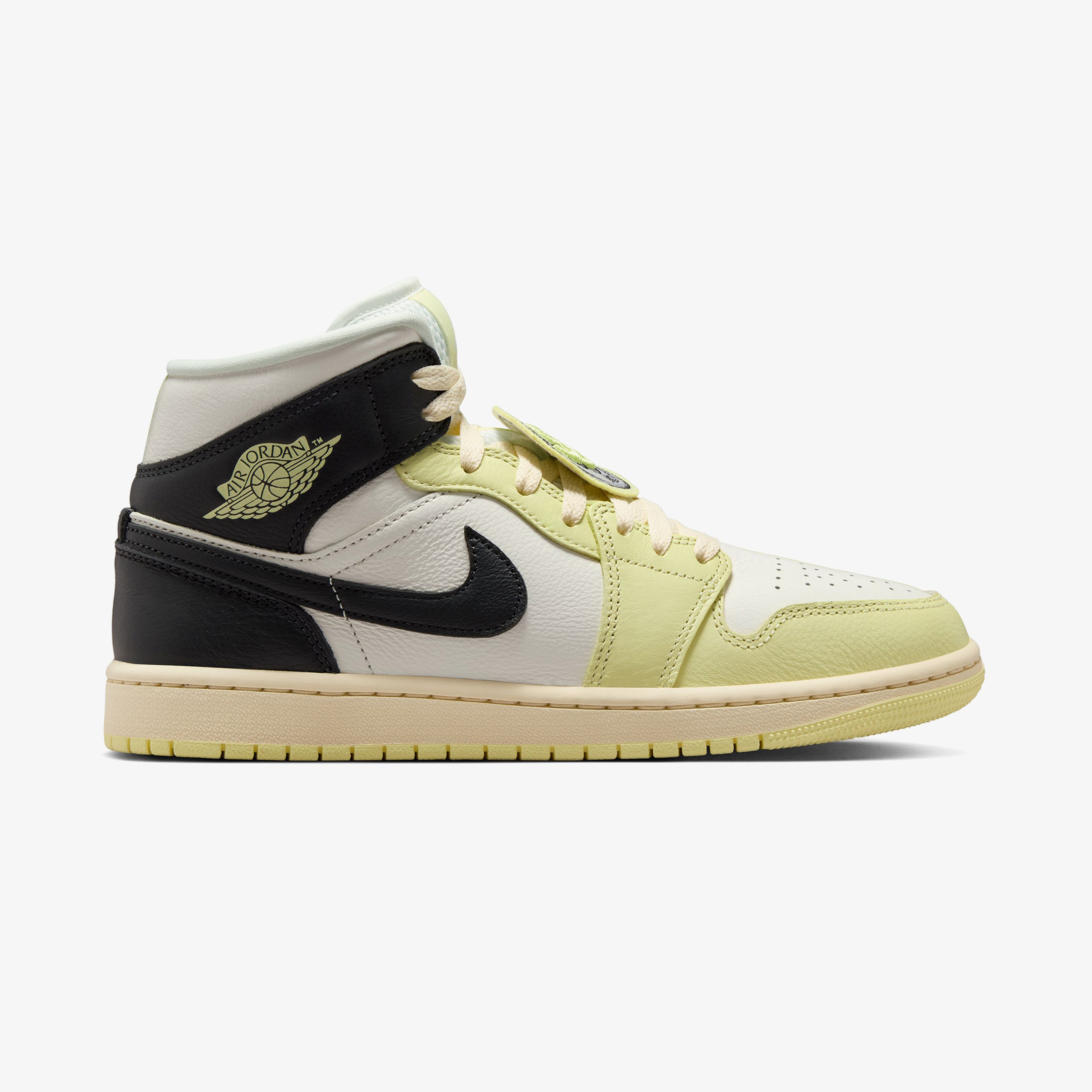 Jordan Sport Air Jordan 1 Mid SE Kadın Krem Spor Ayakkabı