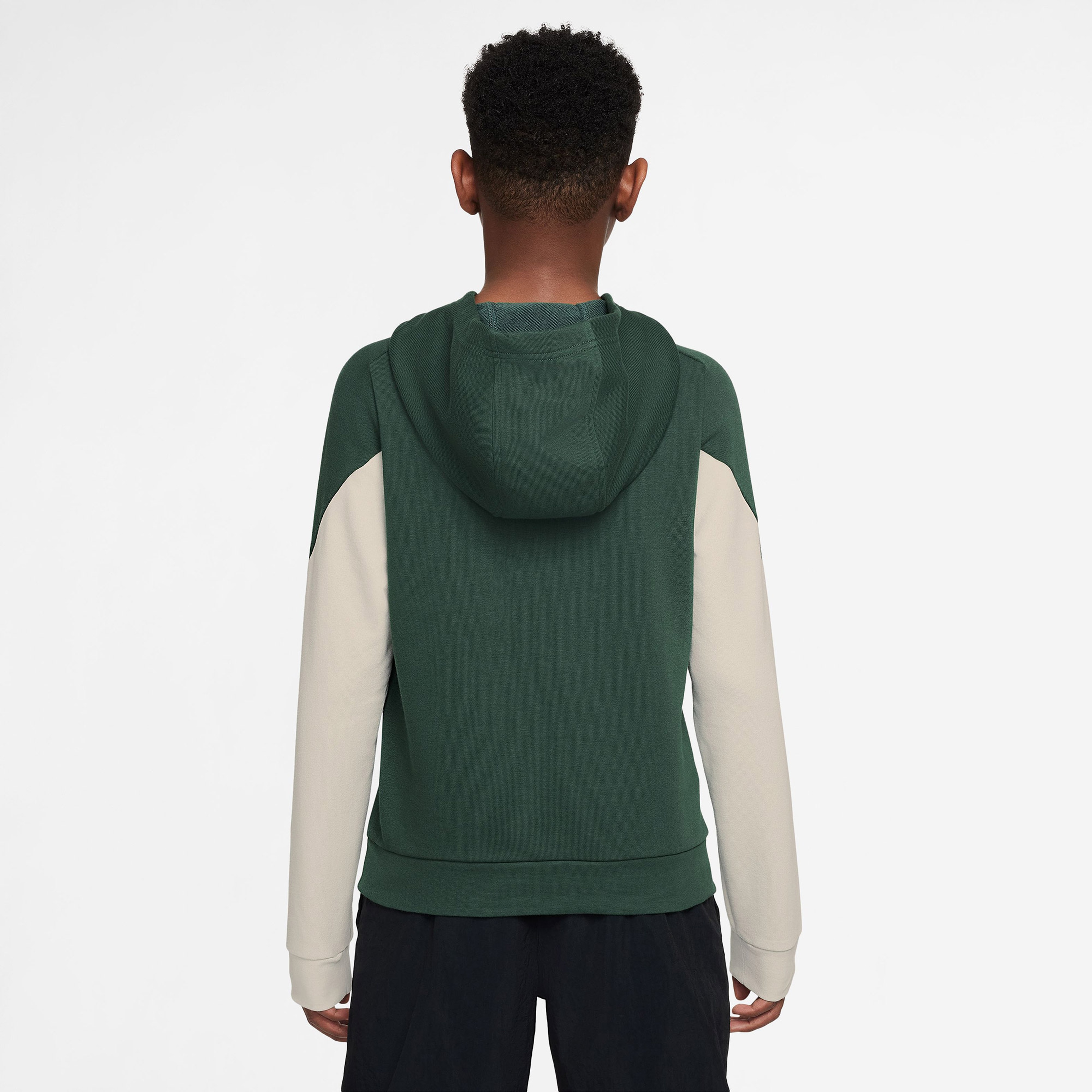 Nike Dri-Fit Multi Fleece Genç Çocuk Yeşil Sweatshirt