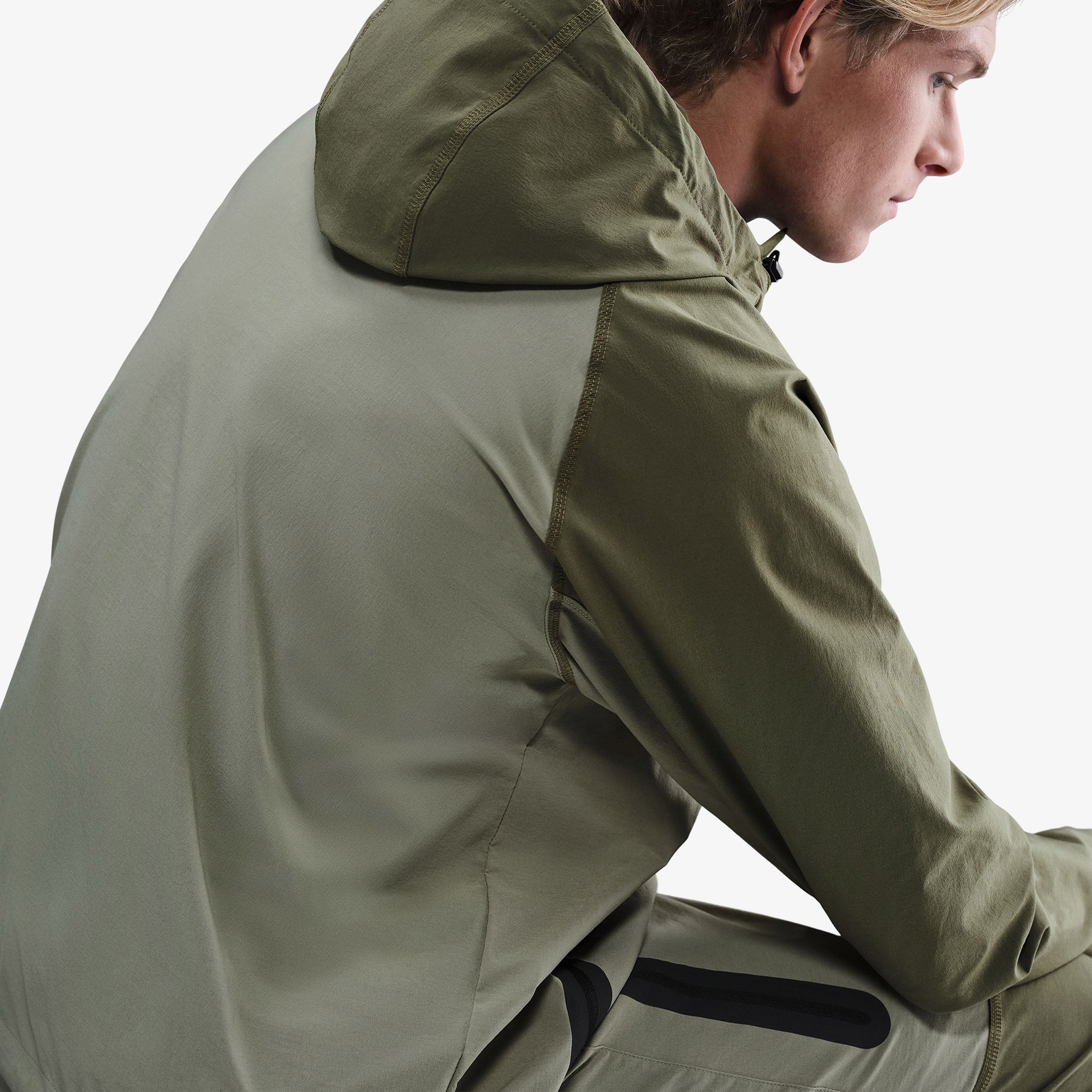 Nike Tch Wvn Wr Fz Jkt Erkek Siyah Ceket