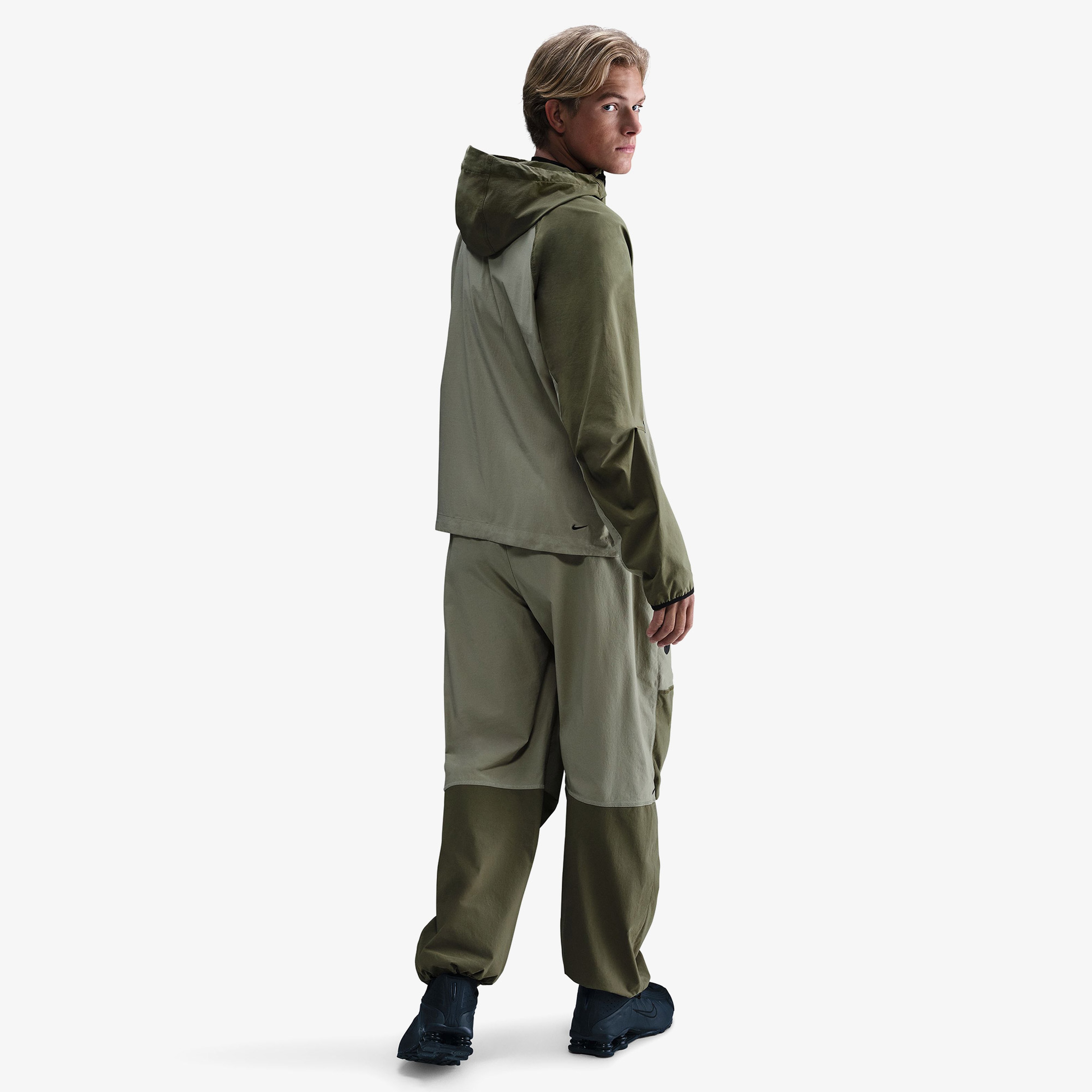 Nike Tch Wvn Wr Fz Jkt Erkek Siyah Ceket