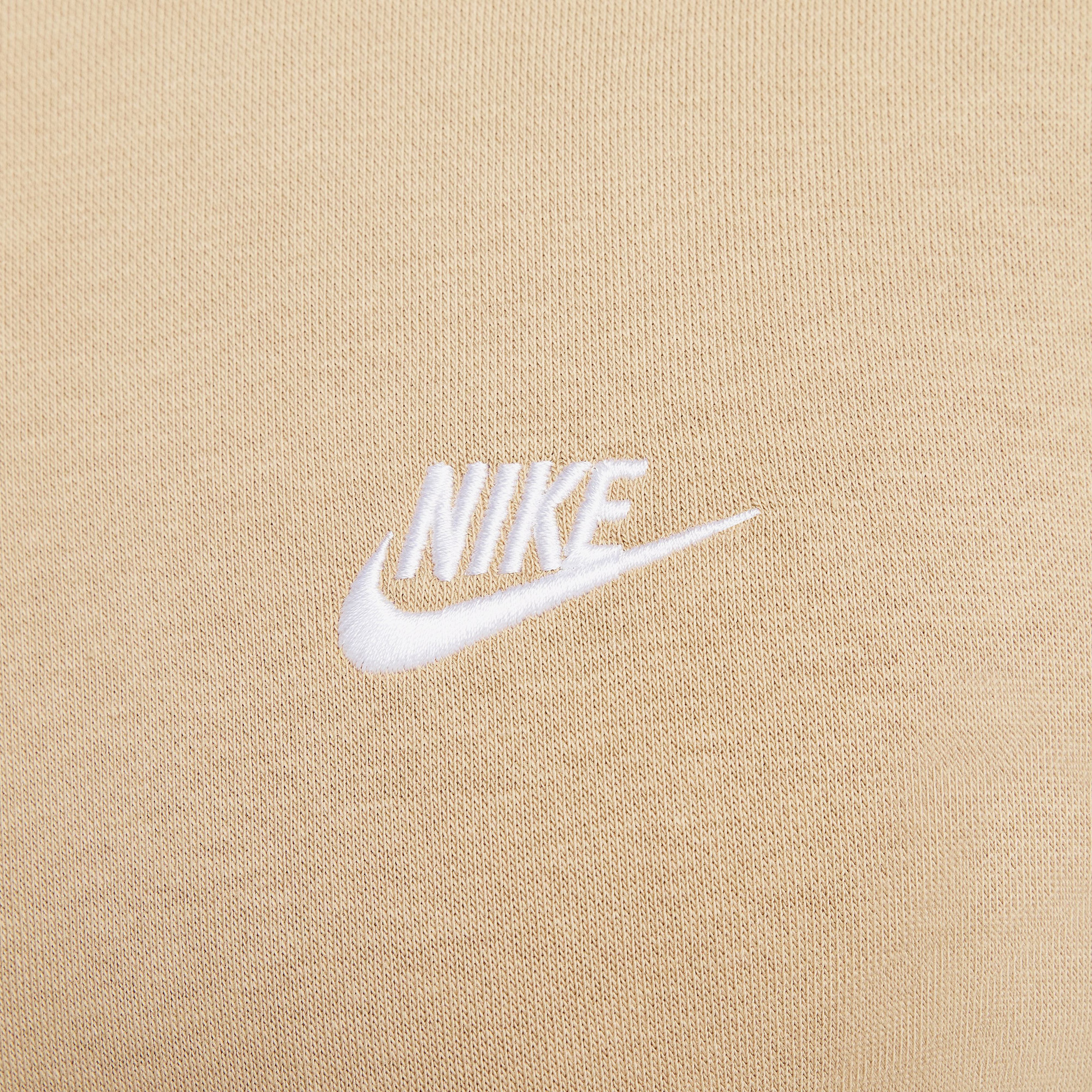 Nike Club Erkek Bej Sweatshirt
