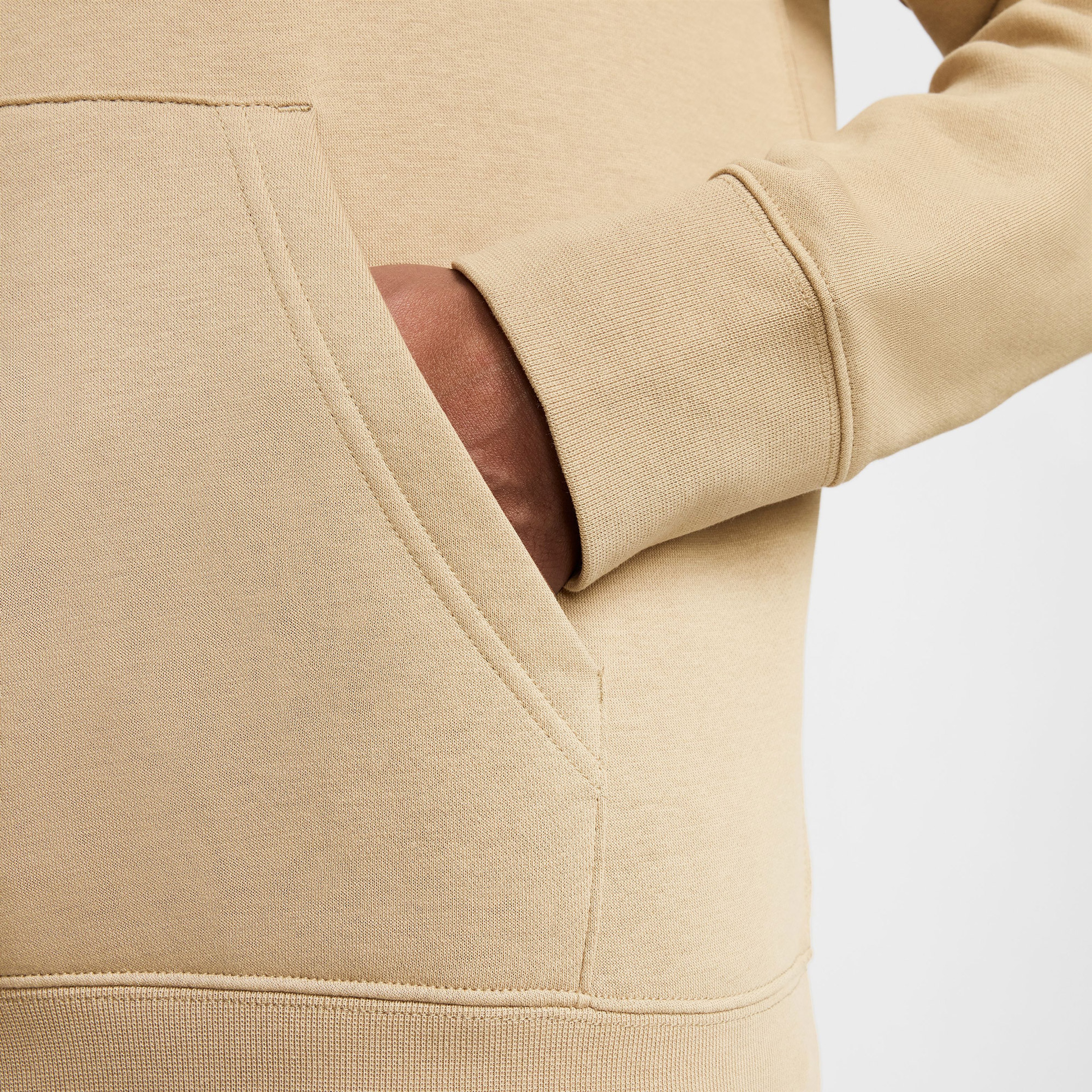 Nike Club Erkek Bej Sweatshirt