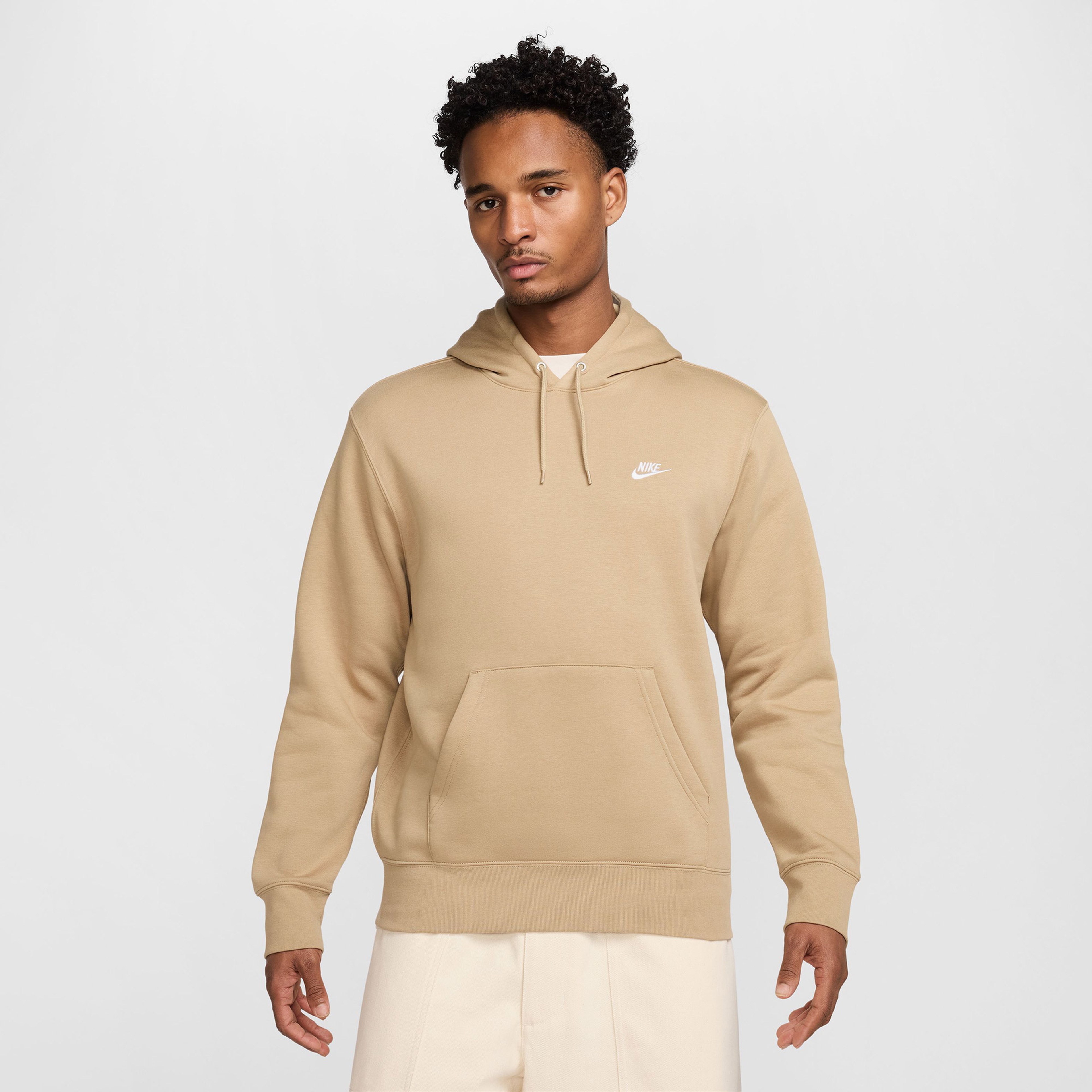 Nike Club Erkek Bej Sweatshirt