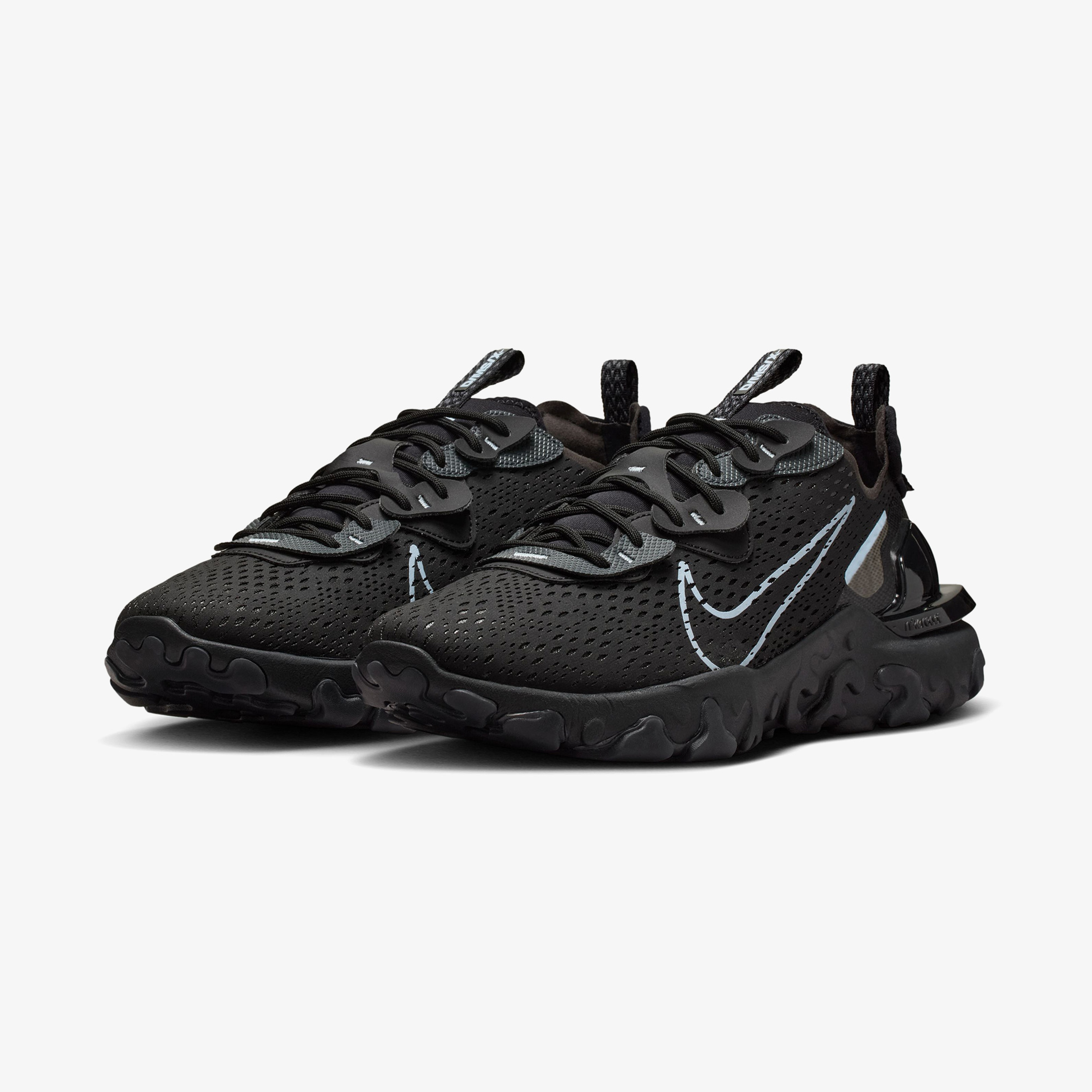 Nike React Vision Erkek Siyah Spor Ayakkabı