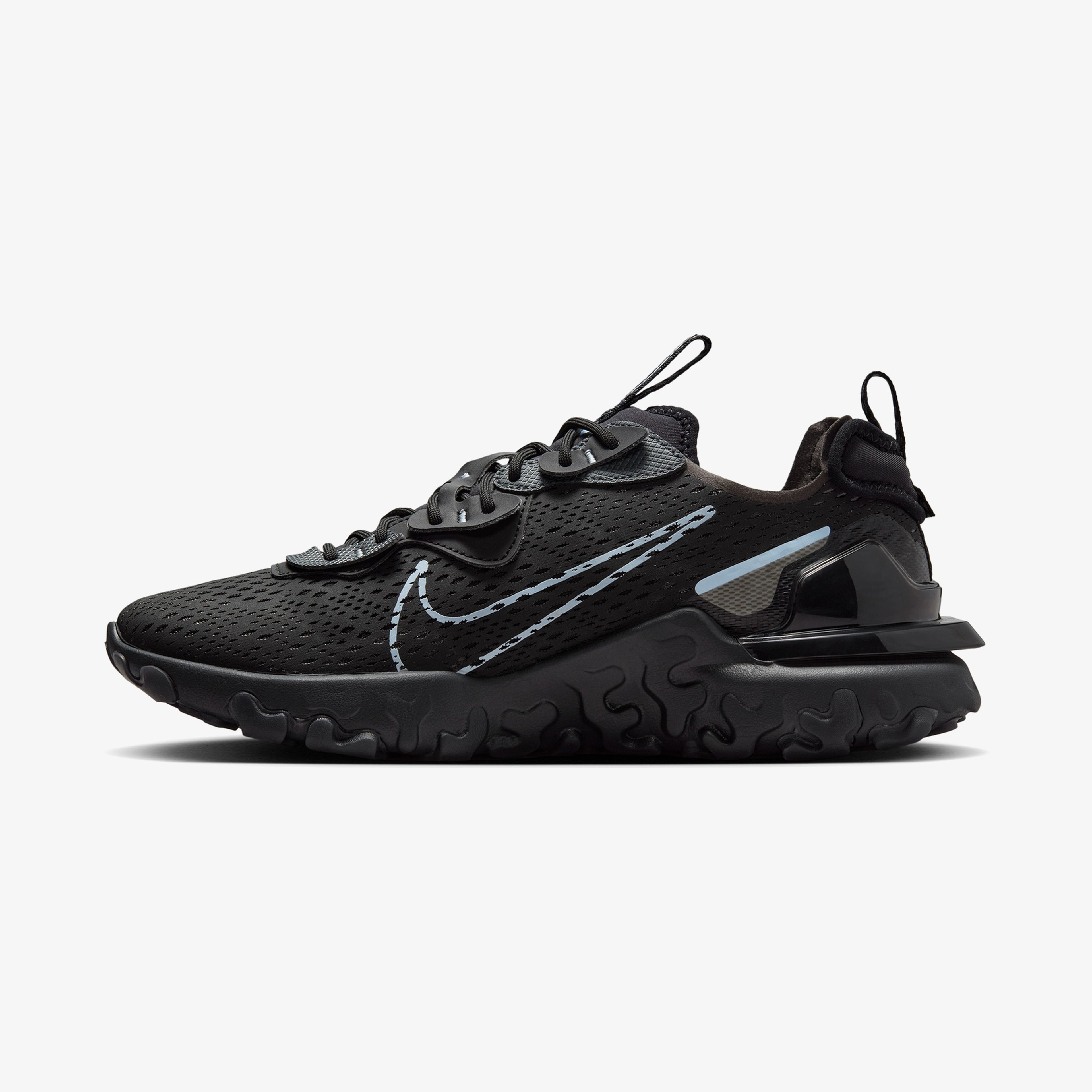 Nike React Vision Erkek Siyah Spor Ayakkabı