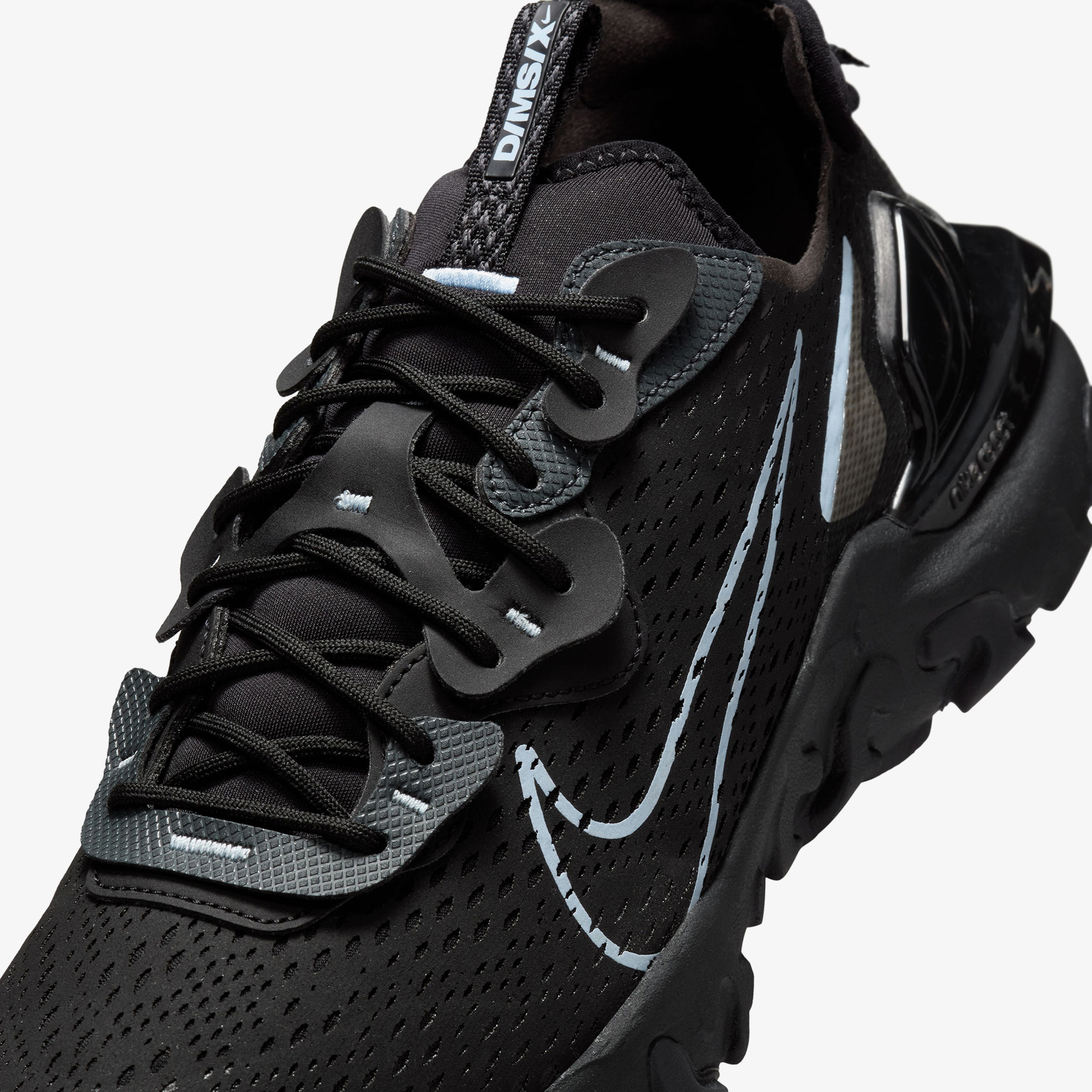 Nike React Vision Erkek Siyah Spor Ayakkabı
