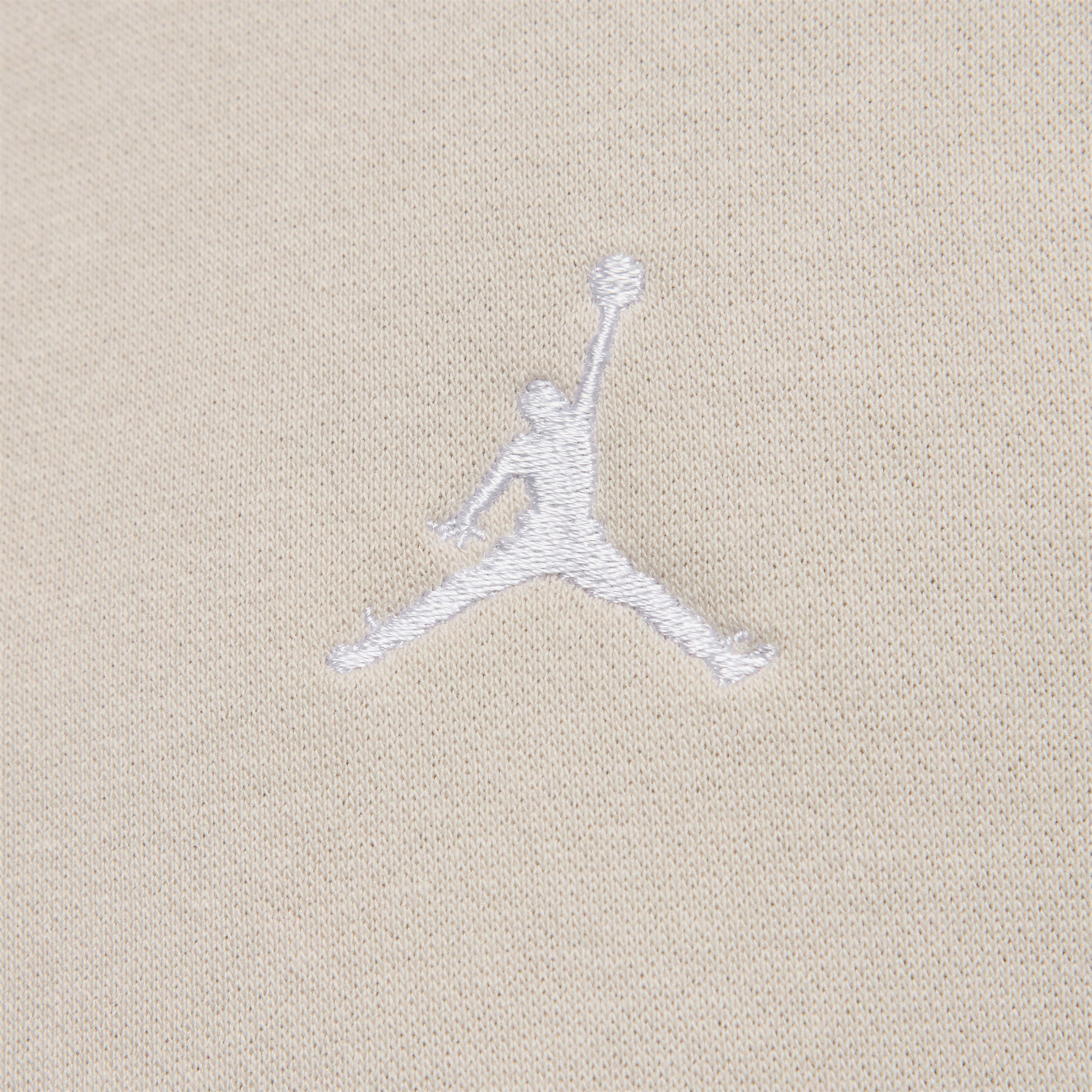 Jordan Brooklyn Fleece Crew Kadın Bej Sweatshirt