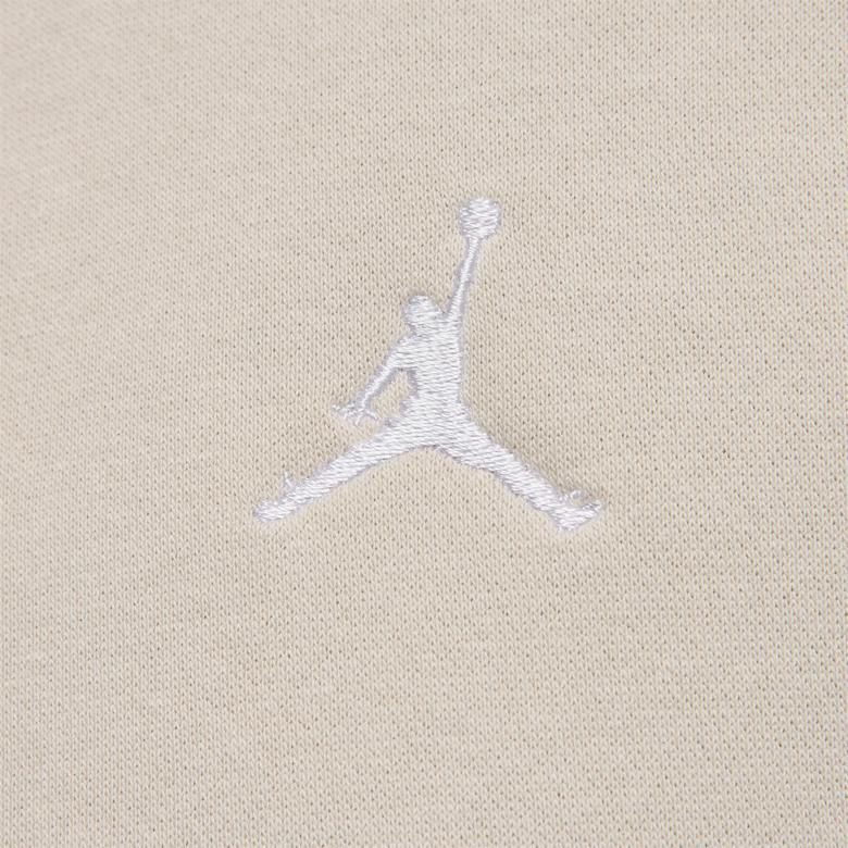 Jordan Brooklyn Fleece Crew Kadın Bej Sweatshirt