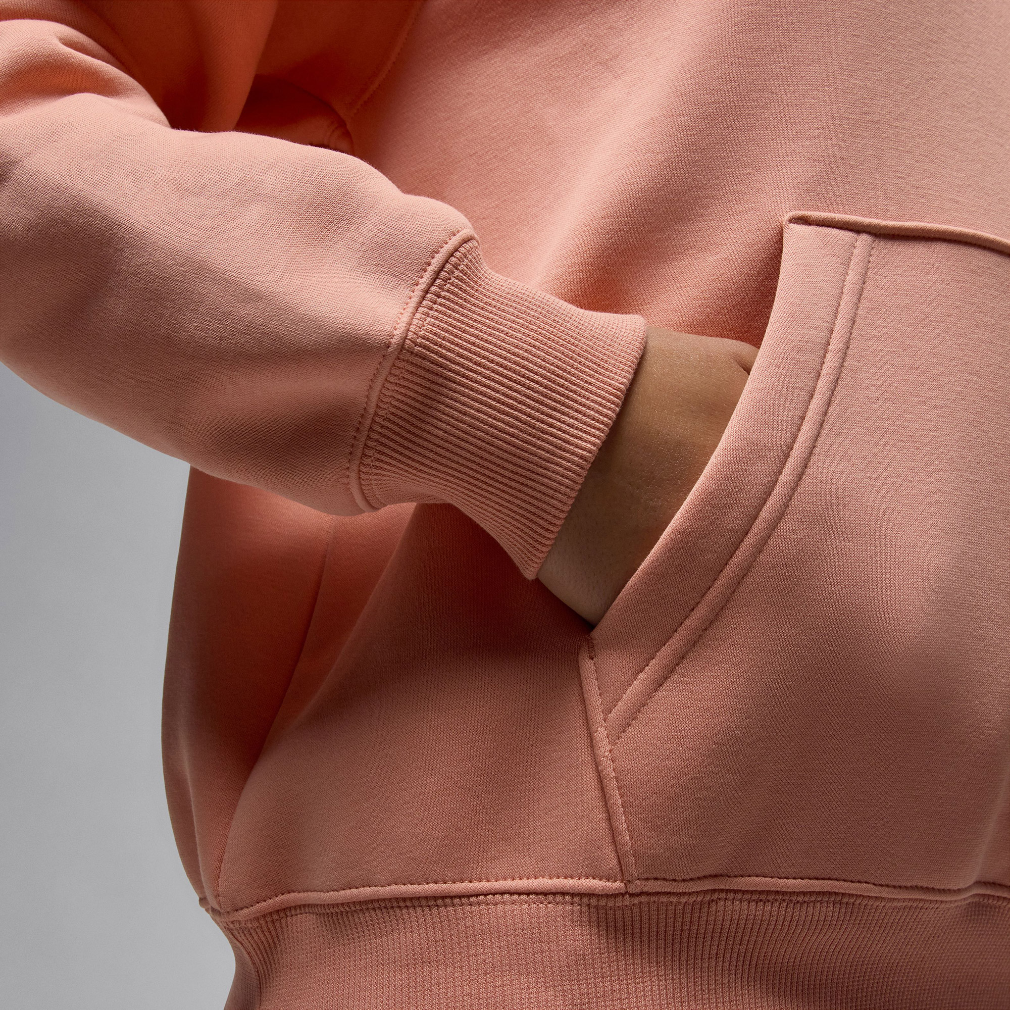 Jordan Brooklyn Fleece Kadın Turuncu Sweatshirt