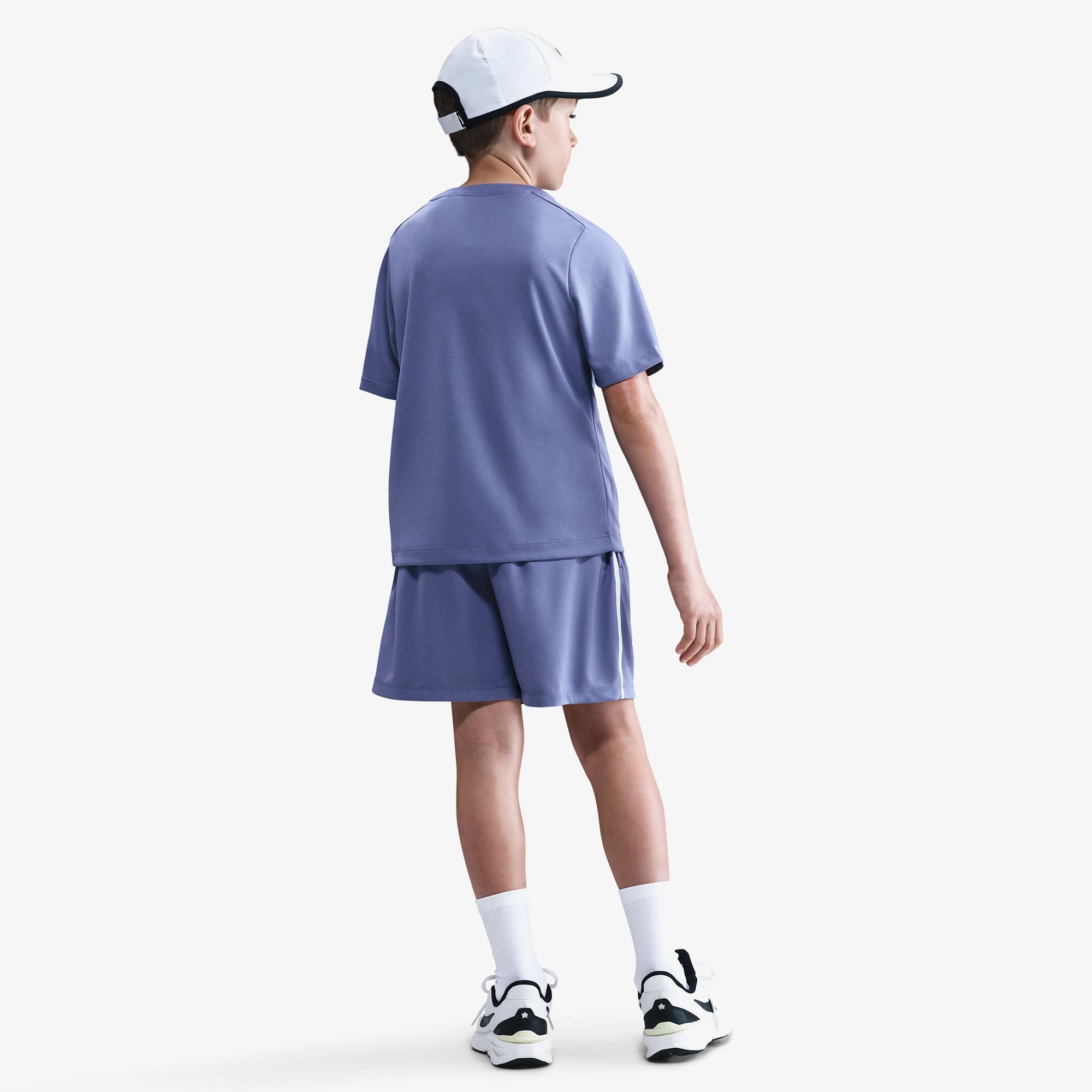 Nike Dri-Fit Multi Genç Çocuk Mavi T-Shirt