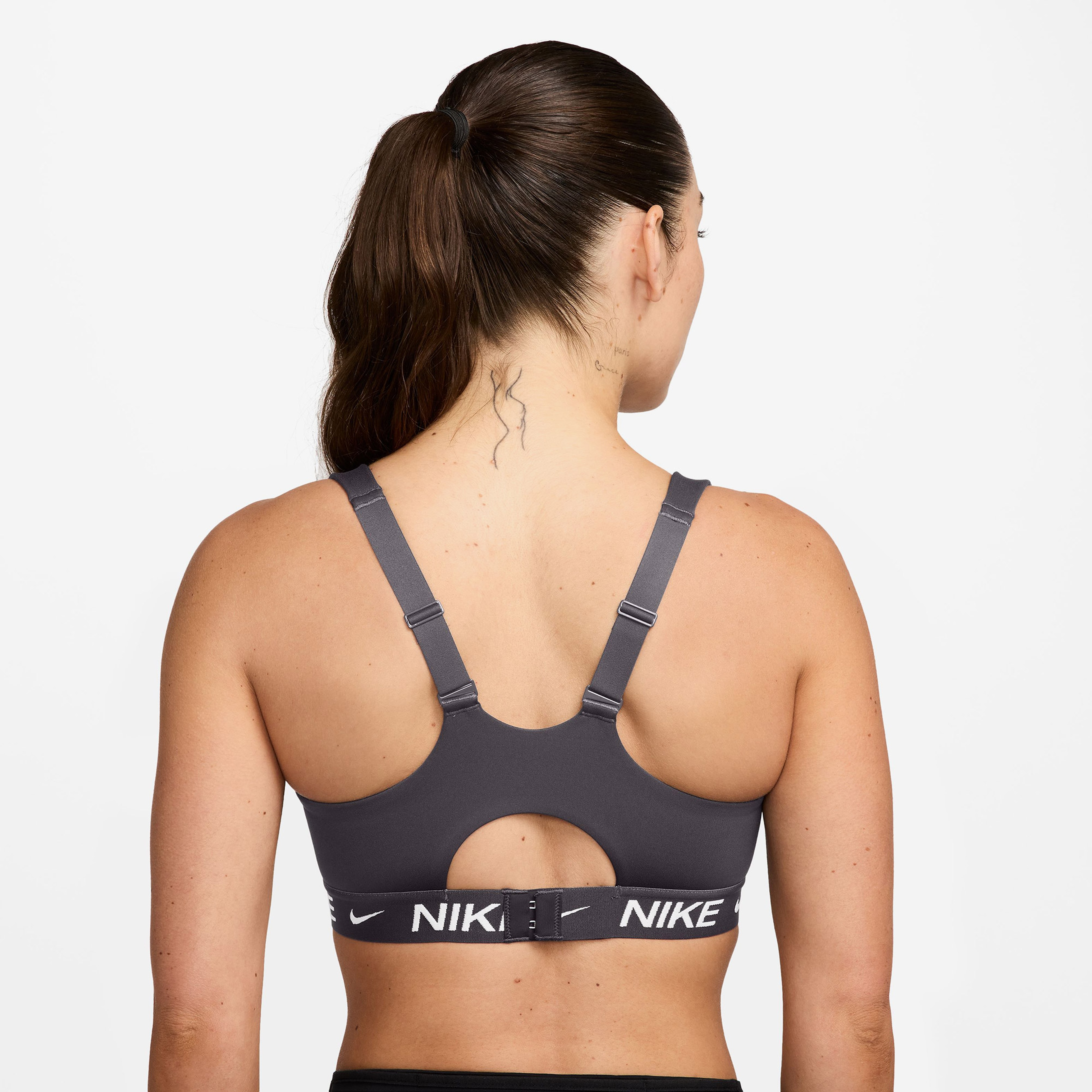Nike Df indy Hgh Spt Bra Kadın Gri Bra