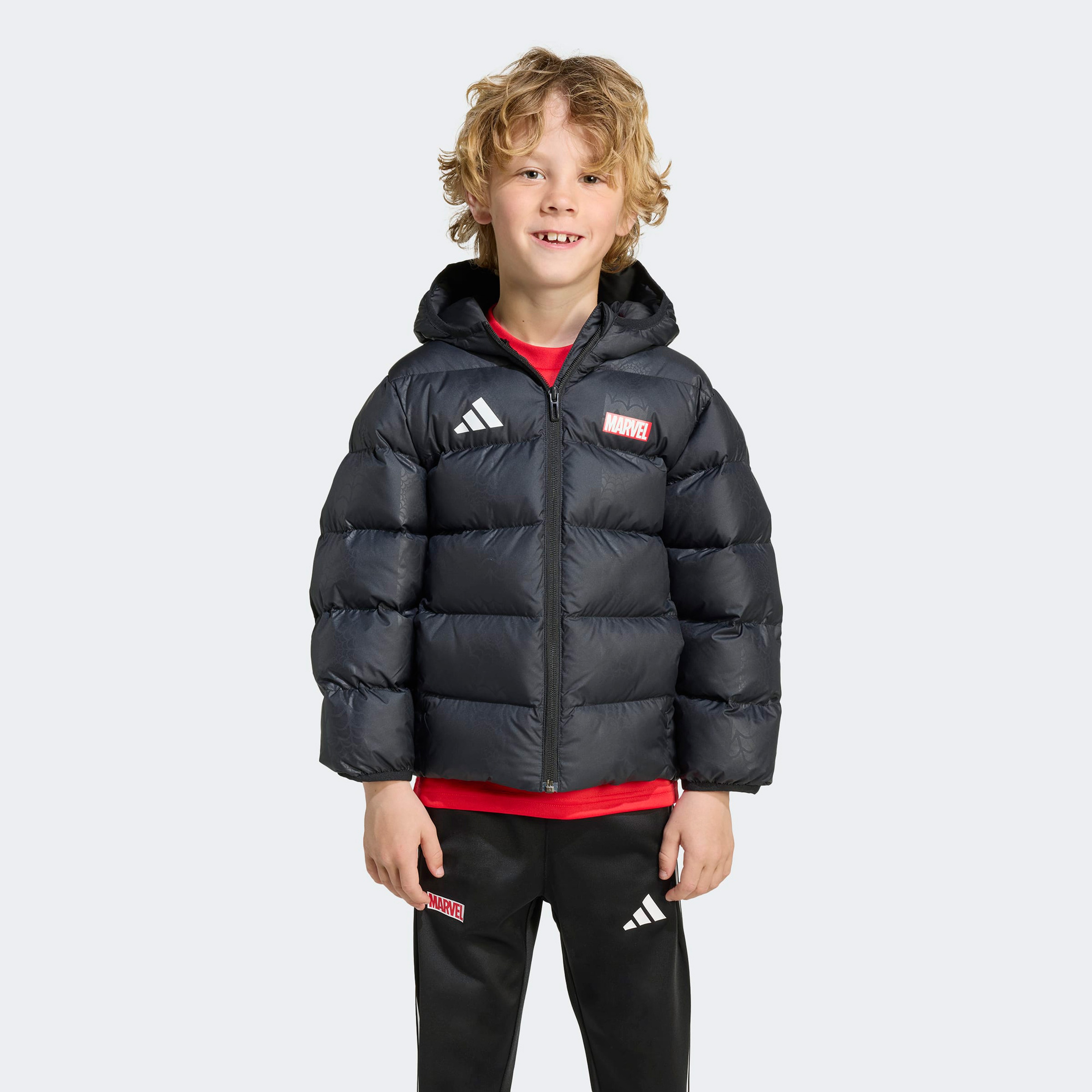 adidas Lk Mrvl Sm Jkt Çocuk Siyah Ceket