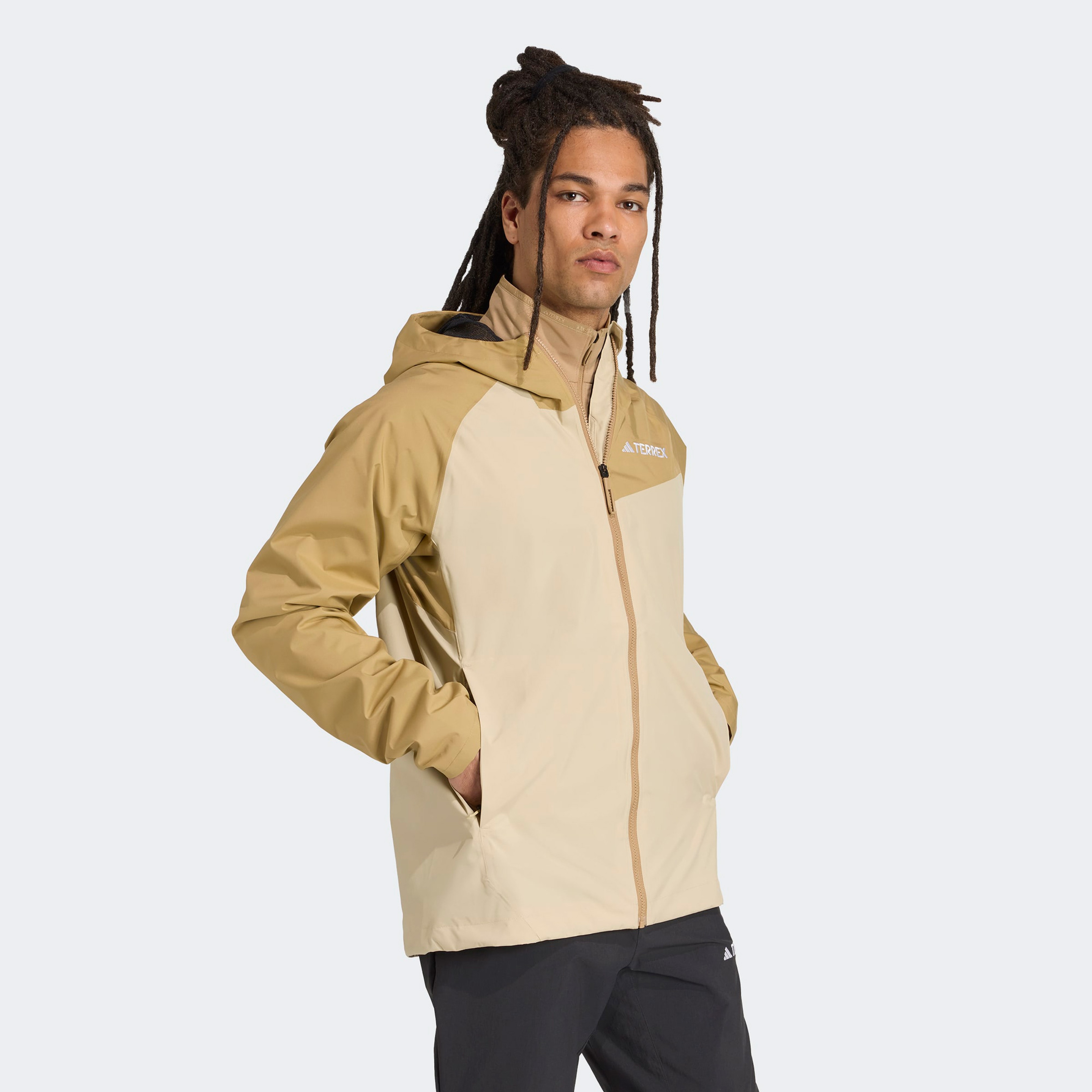 adidas Multi 2L Rain J Erkek Kahverengi Ceket