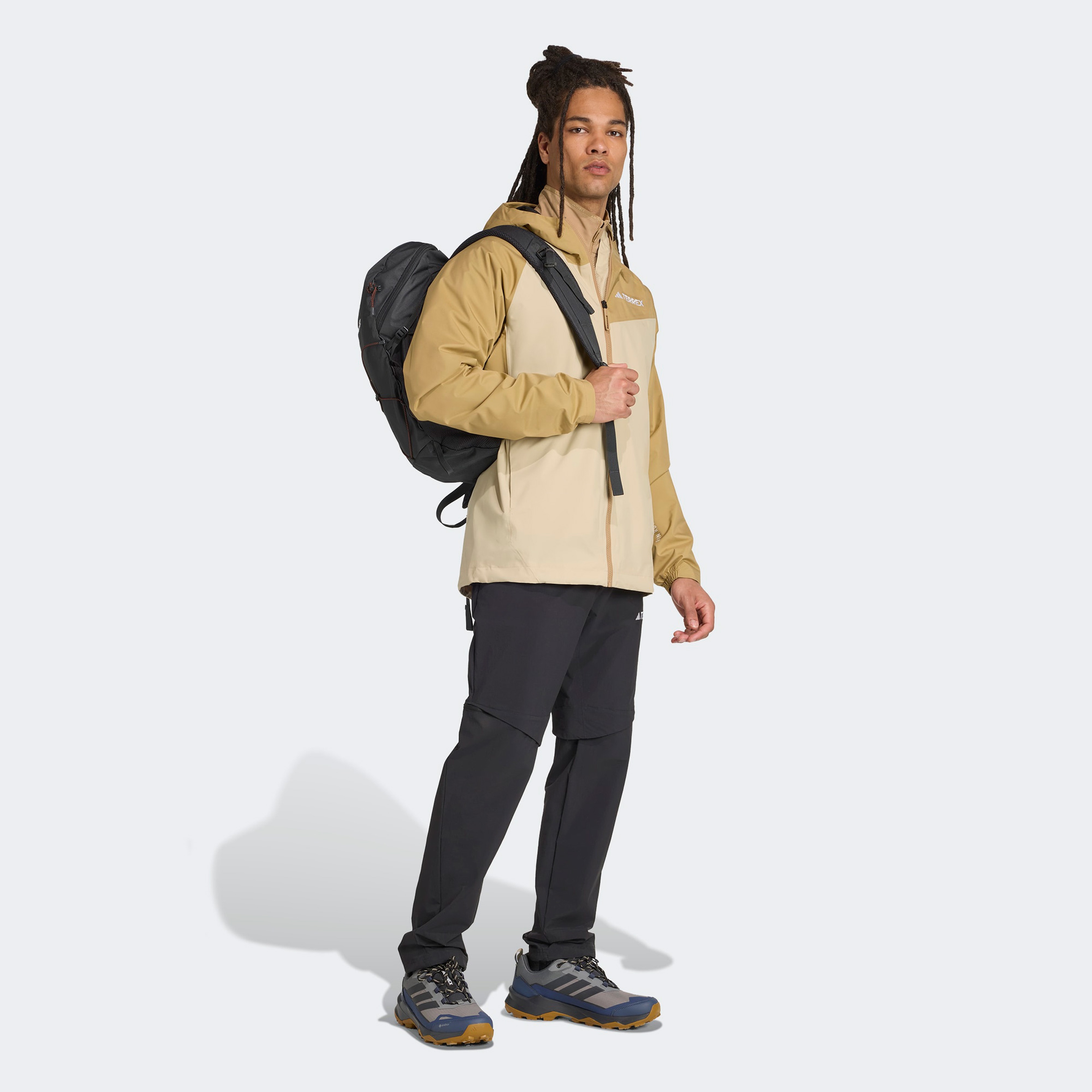 adidas Multi 2L Rain J Erkek Kahverengi Ceket