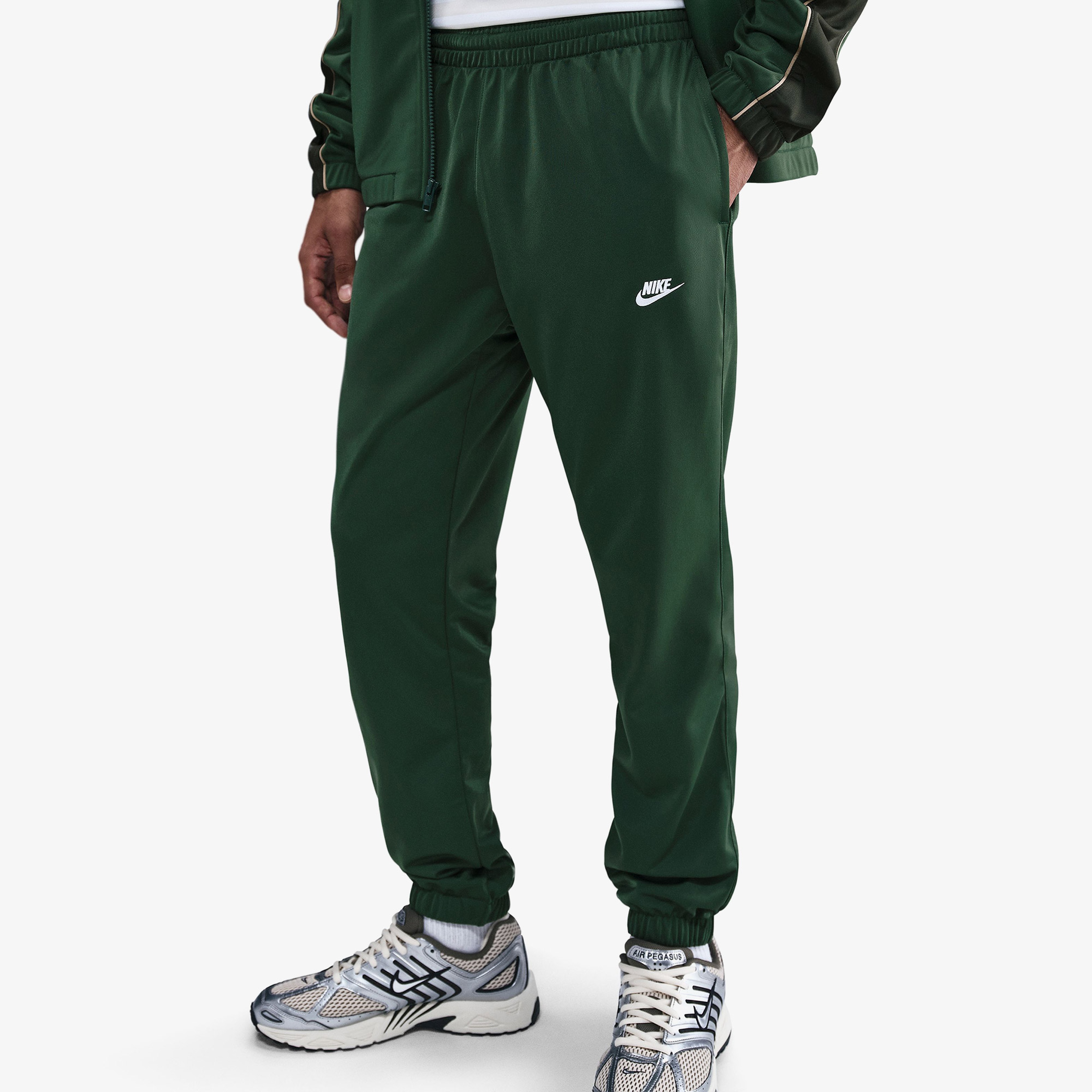 Nike Club Pk Trk Suit Erkek Beyaz Eşofman Takımı