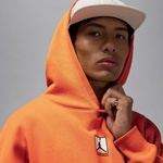 Jordan Brooklyn Fleece Erkek Turuncu Sweatshirt