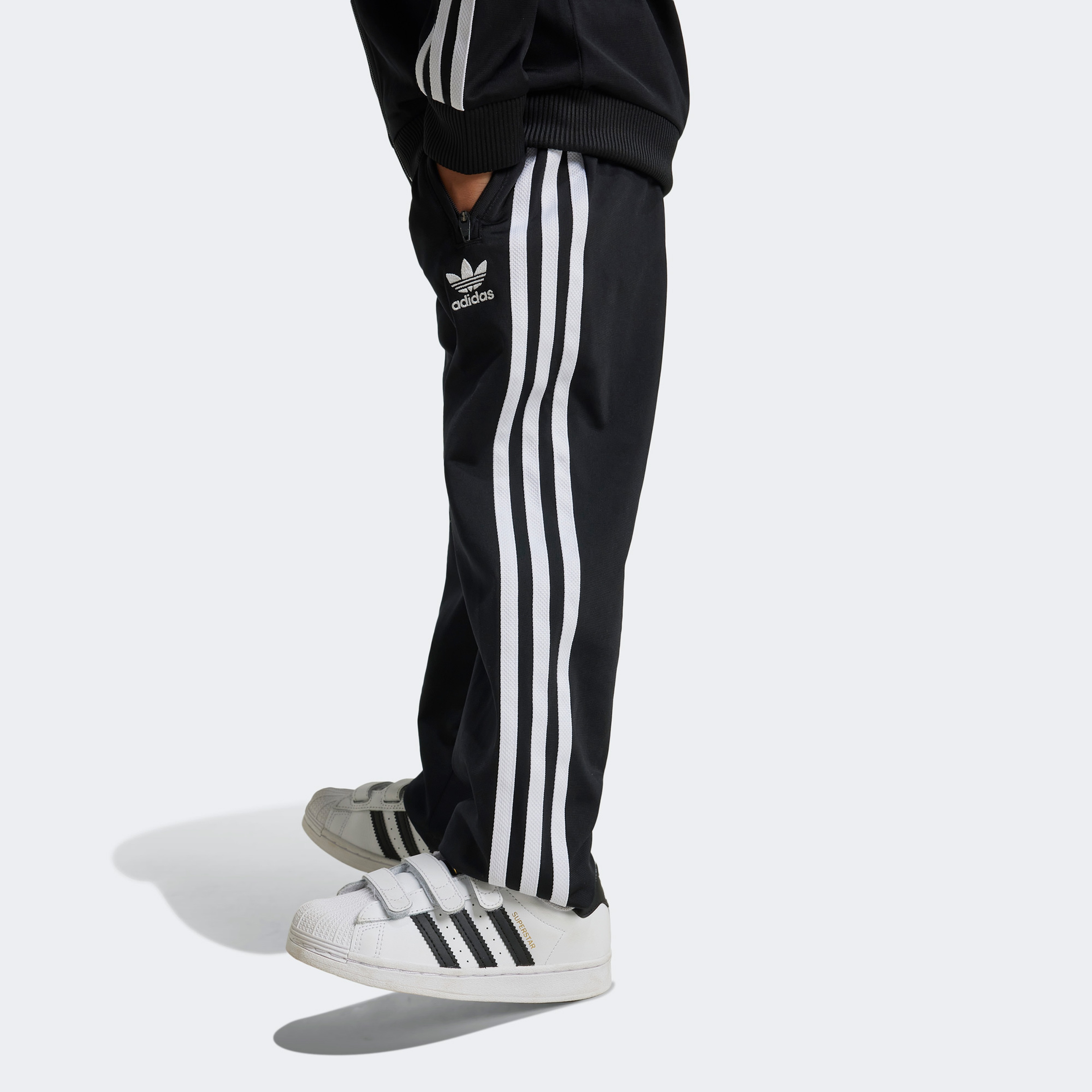 adidas Firebird Ts Çocuk Siyah Eşofman Takımı