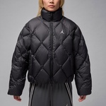 Jordan Brooklyn Puffer Kadın Siyah Ceket