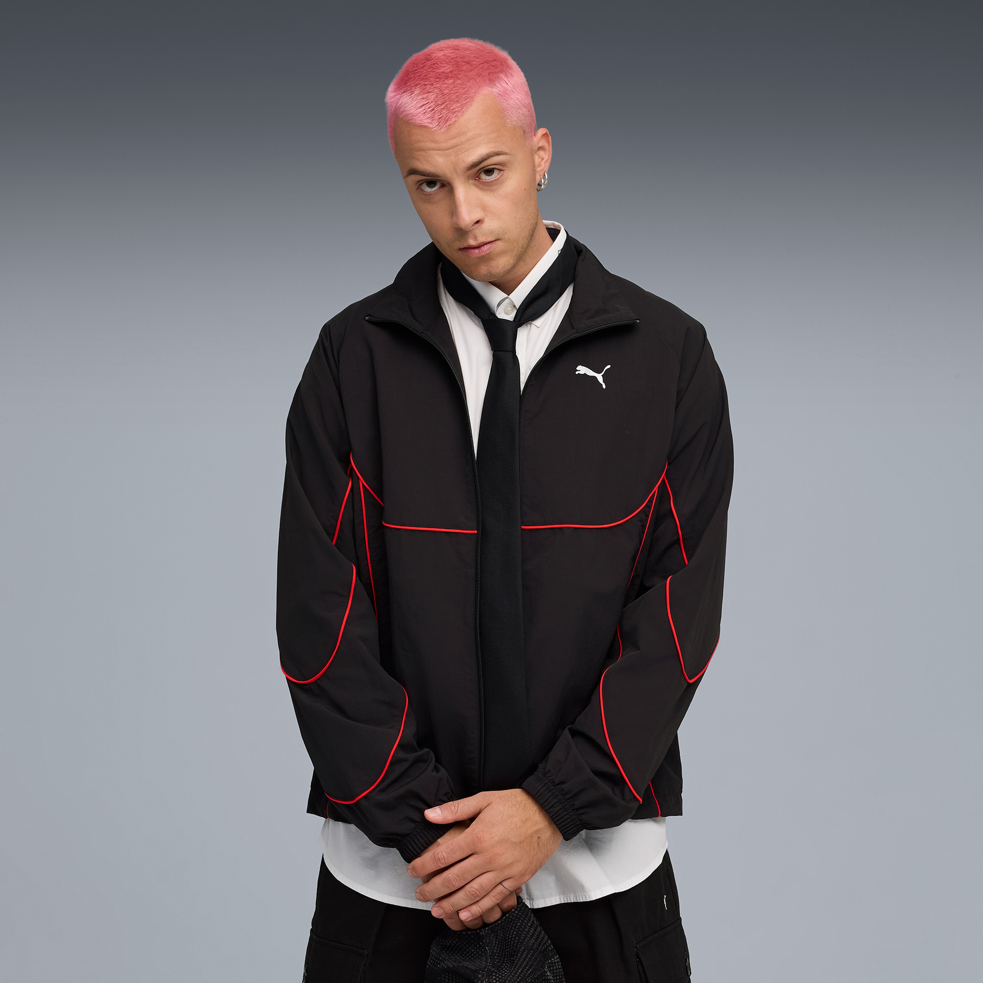 Puma tech-X Track Erkek Siyah Ceket