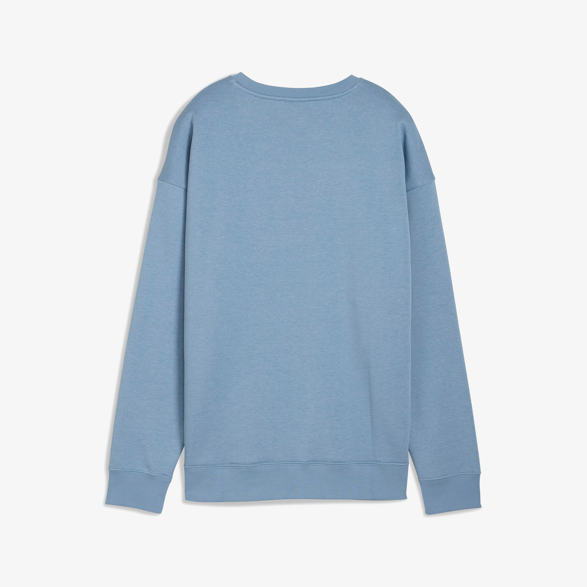 Puma Essential Small Logo Relaxed Crew Kadın Mavi Sweatshirt