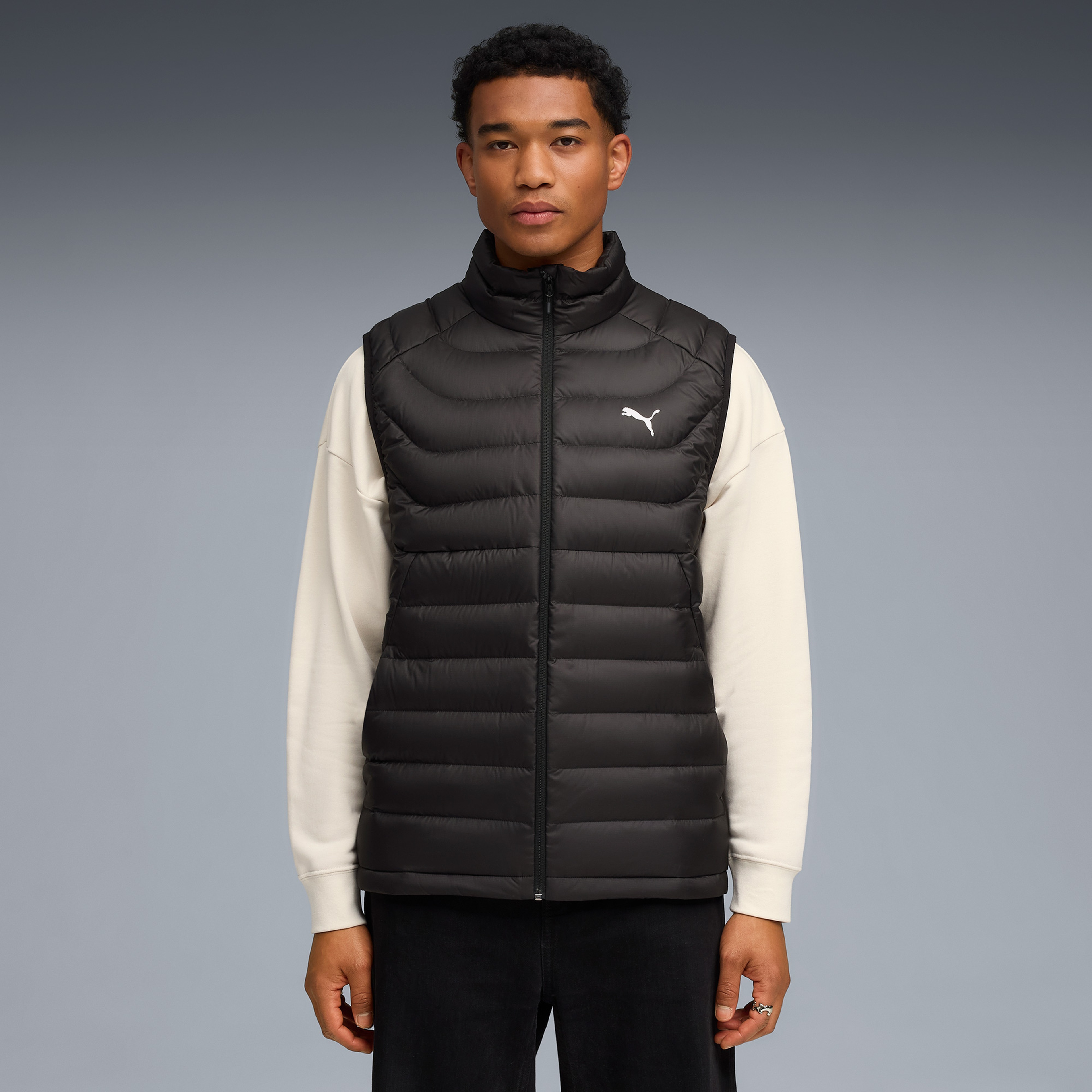 Puma Packlıte Down Vest Erkek Siyah Yelek