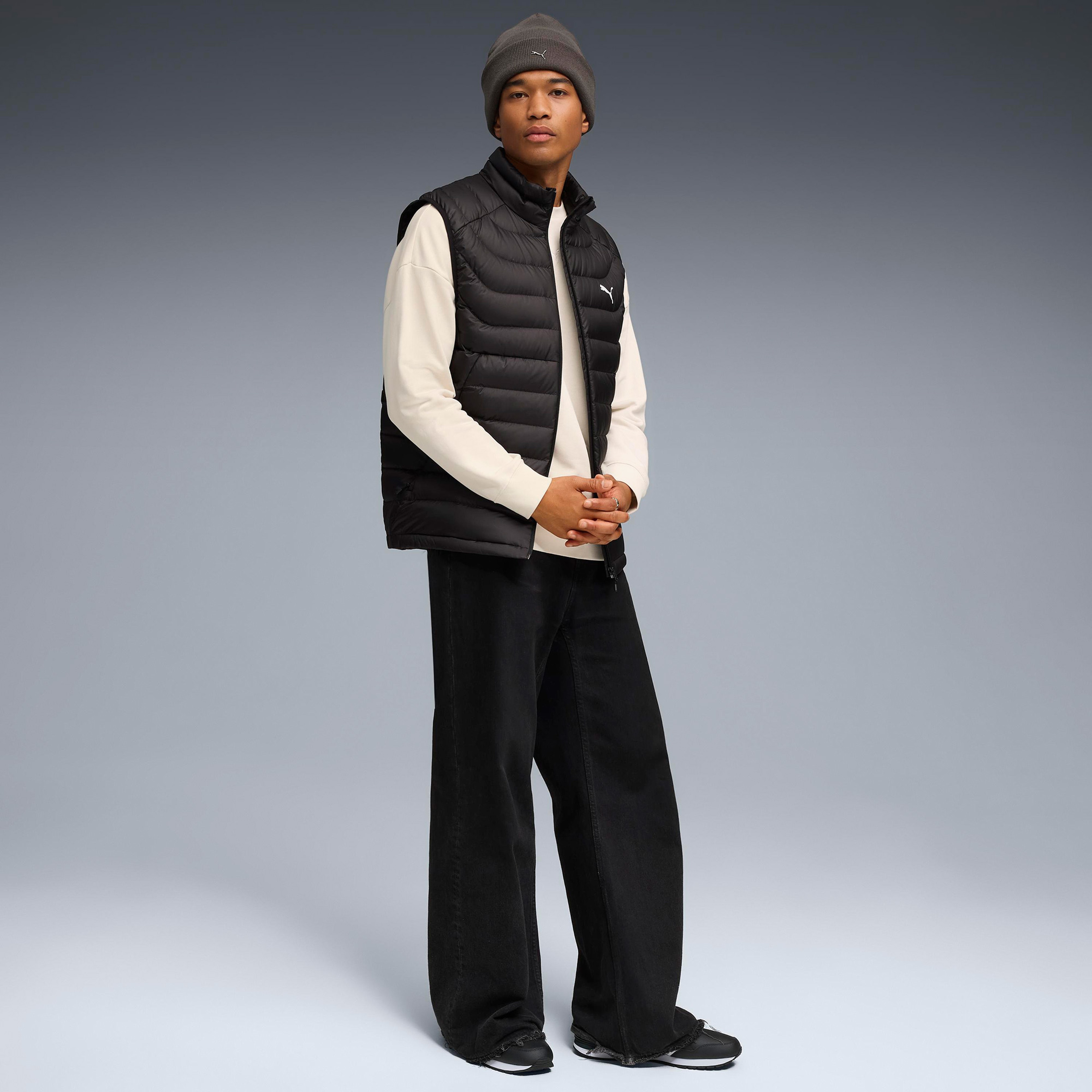 Puma Packlıte Down Vest Erkek Siyah Yelek