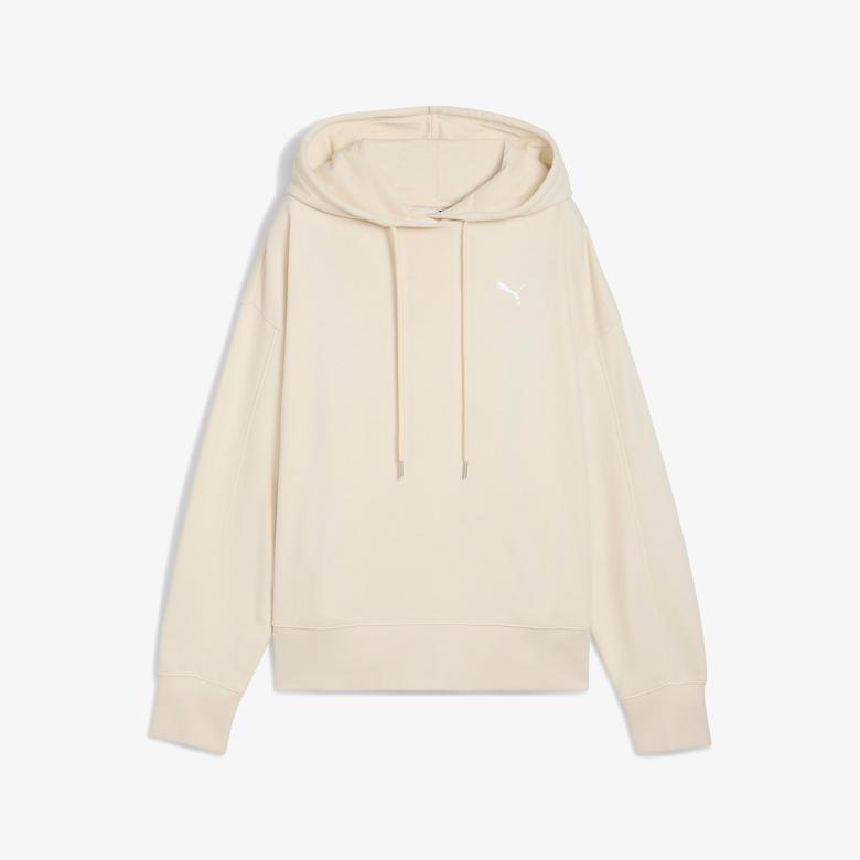 Puma HER Oversized  TR Kadın Beyaz Sweatshirt