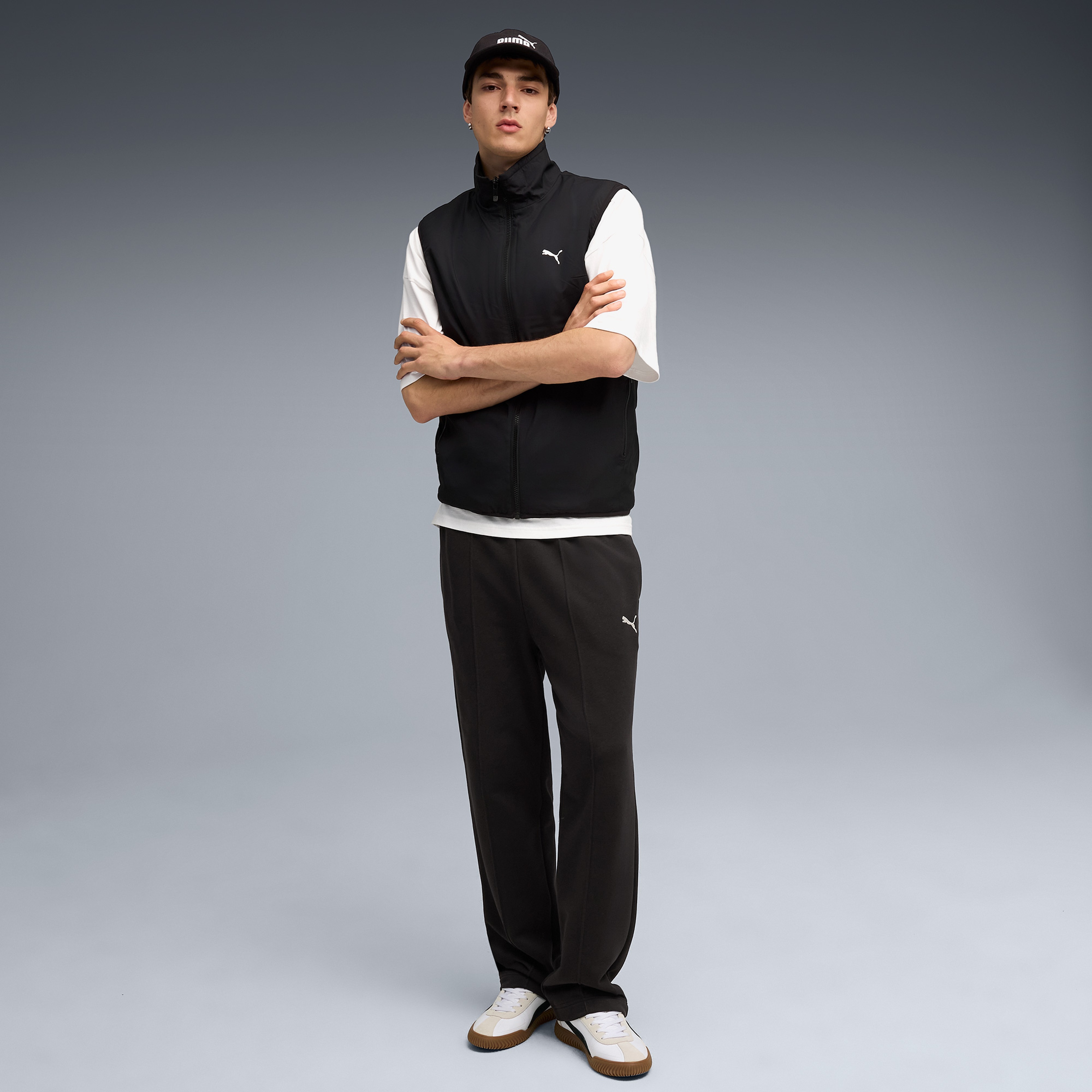 Puma Reversible Sherpa Vest Erkek Siyah Ceket