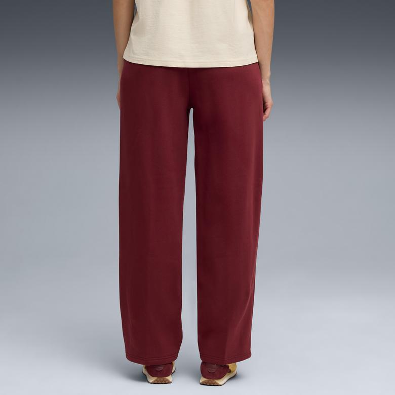 Puma Ess Nature 2.0 Logo  Kadın Kırmızı Eşofman Altı