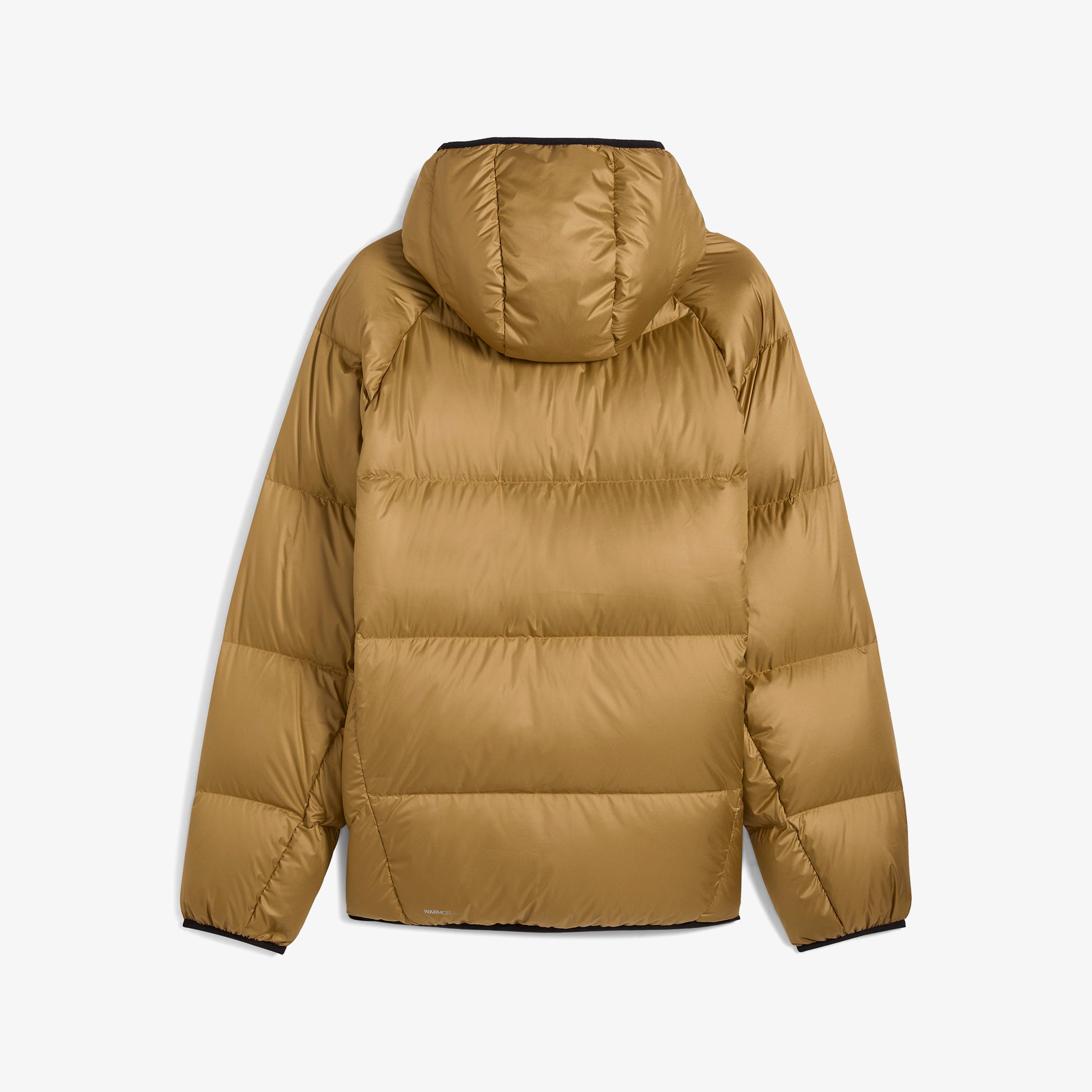Puma Hooded Down Puffer Erkek Sarı Mont