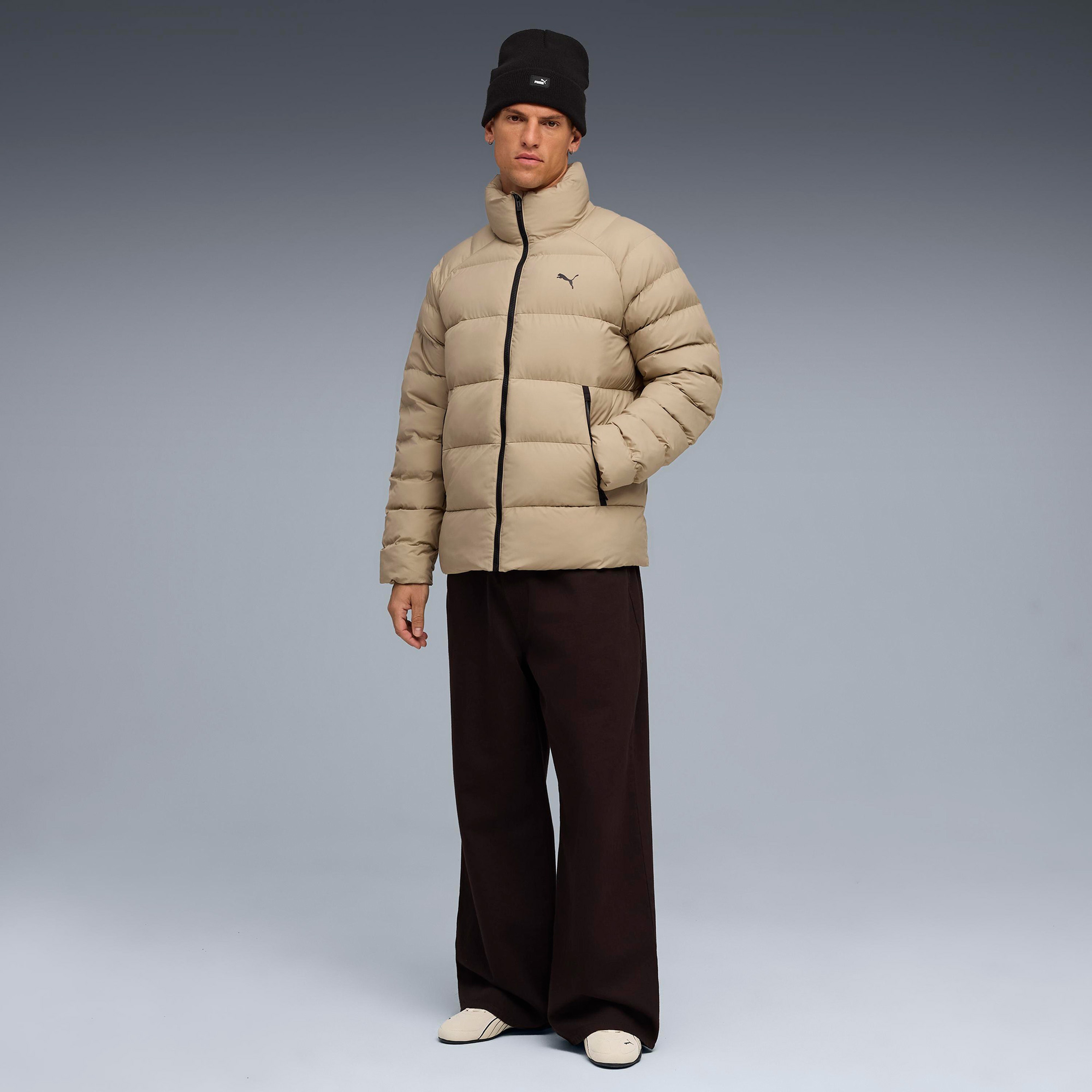 Puma Mono Erkek Kahverengi Ceket