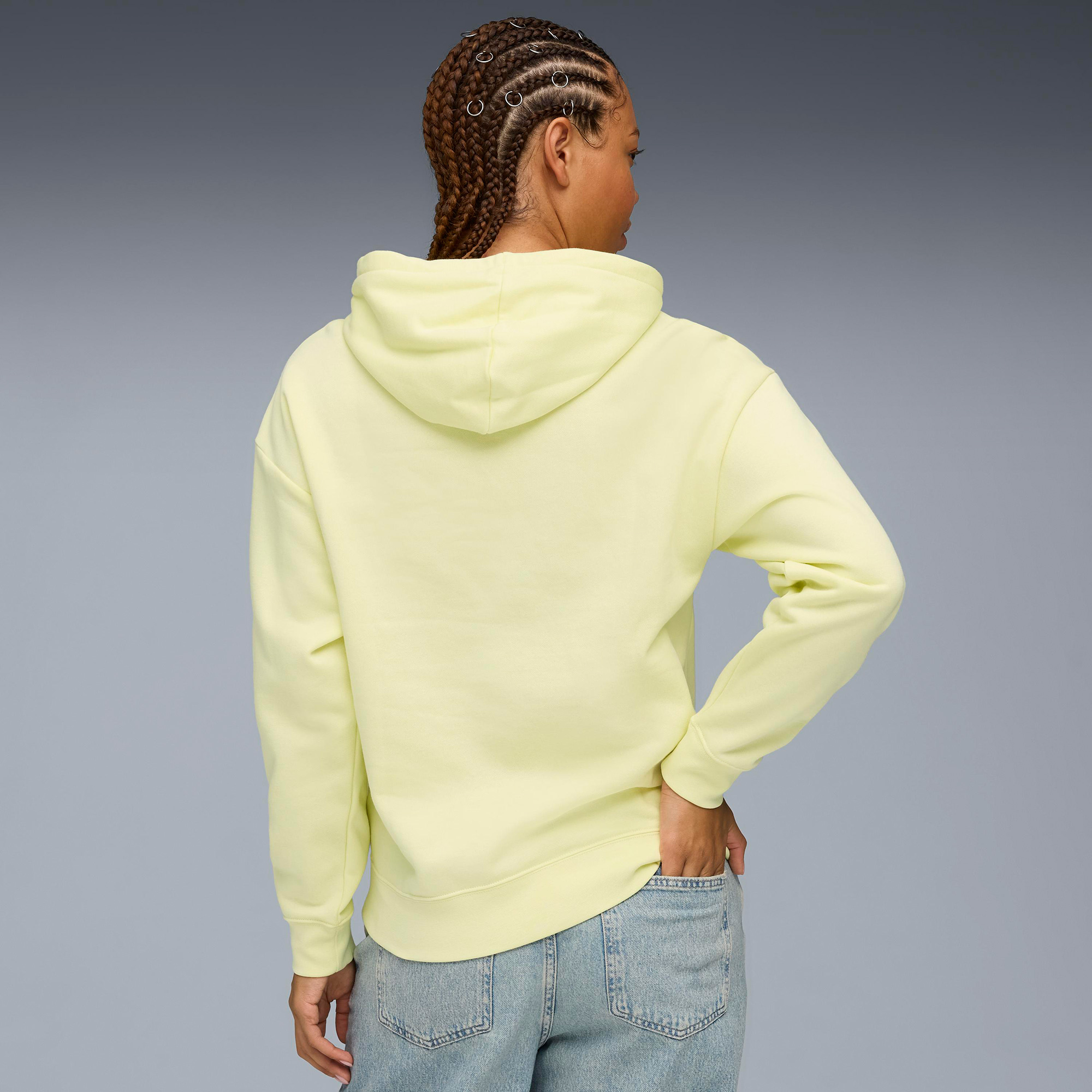 Puma Essential Small No. 1 Logo  Kadın Altın Rengi Sweatshirt