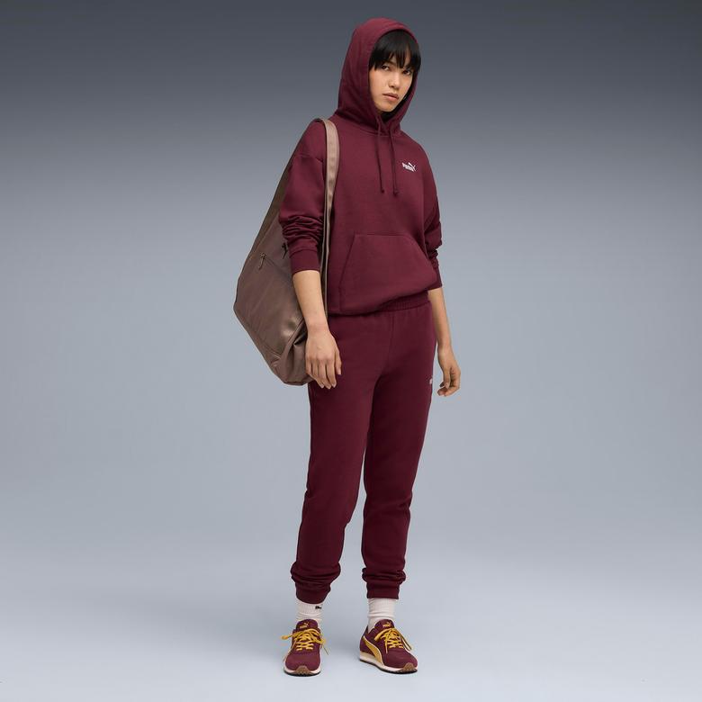 Puma Essential Small No. 1 Logo  Kadın Kırmızı Sweatshirt