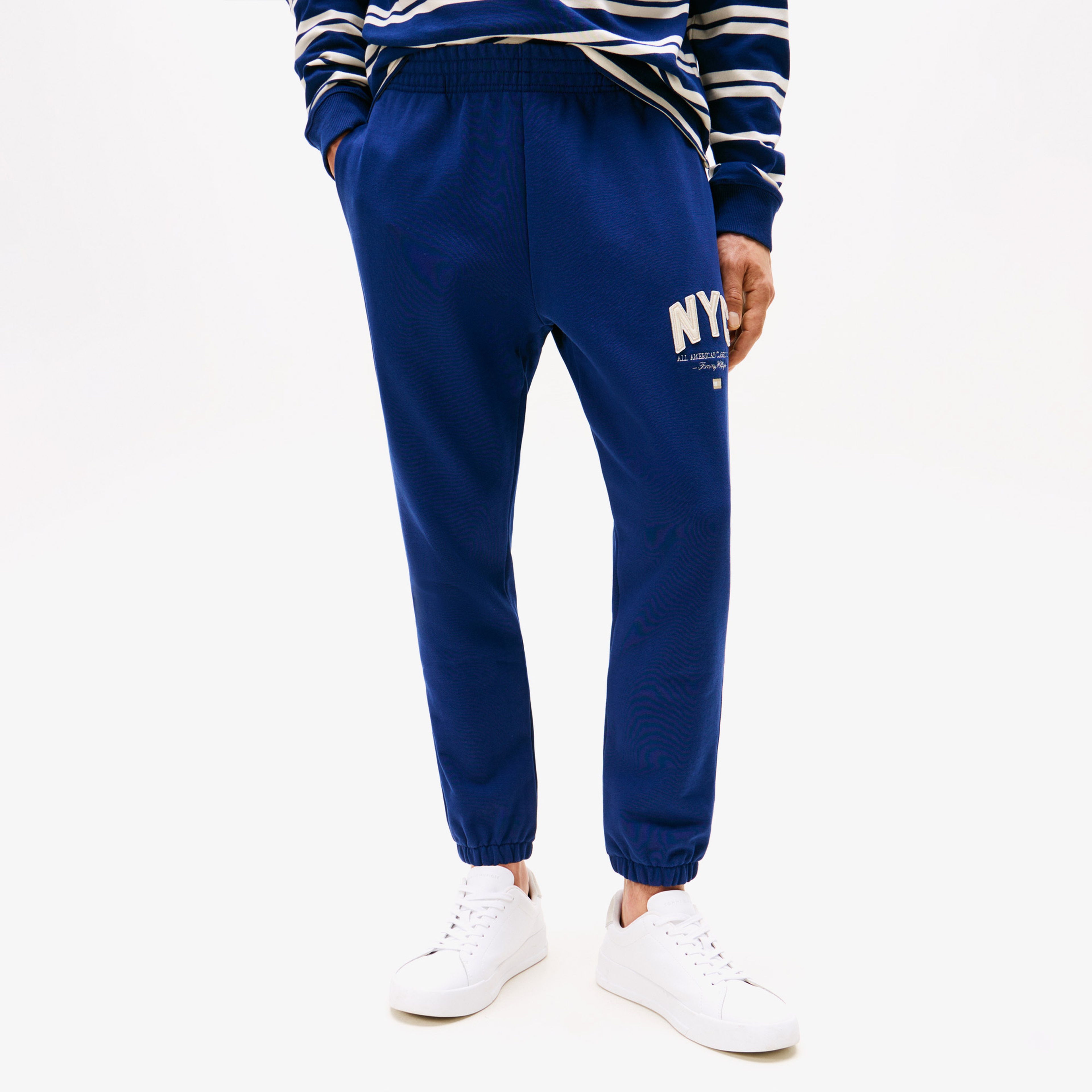 Tommy Hilfiger Prep Erkek Mavi Eşofman Altı