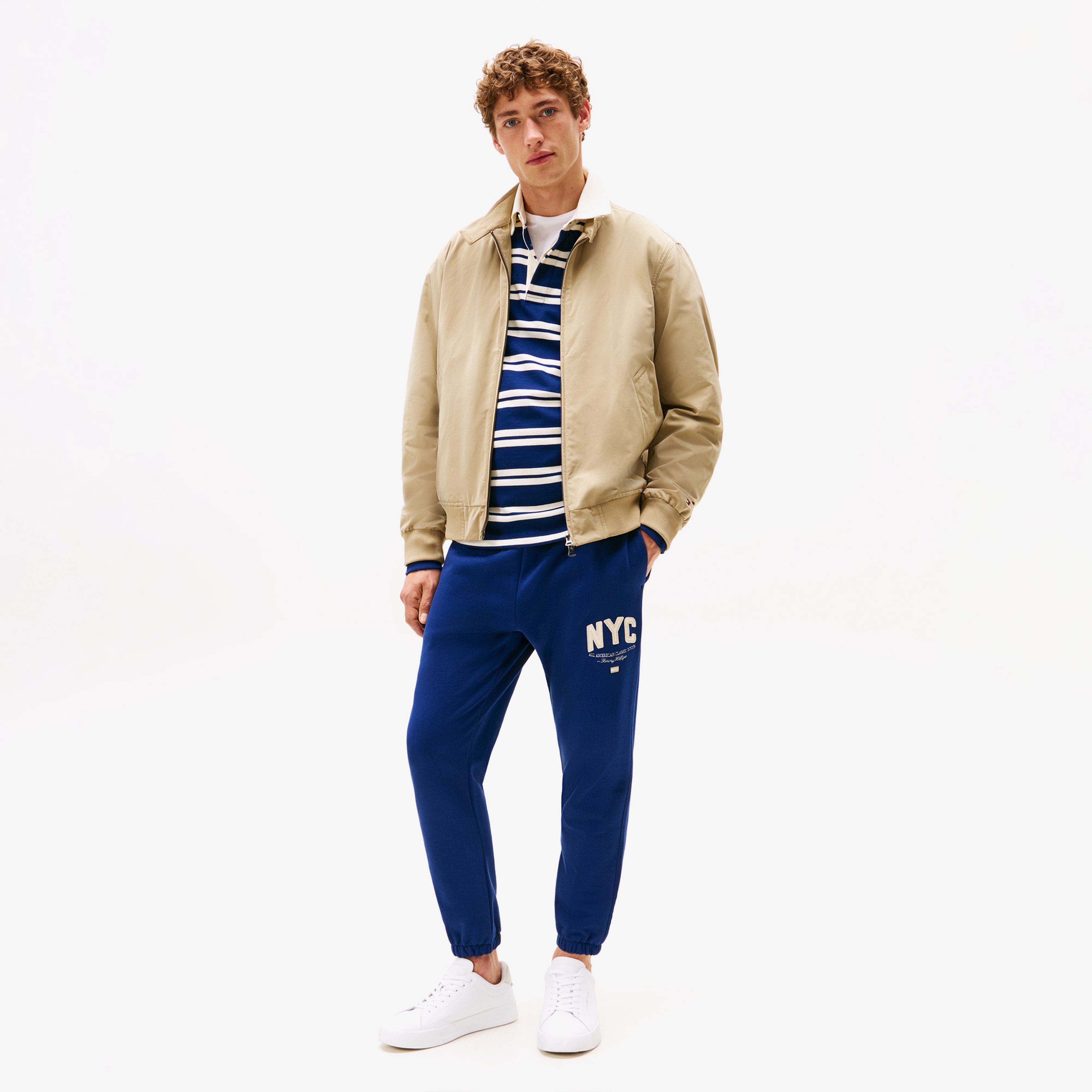 Tommy Hilfiger Prep Erkek Mavi Eşofman Altı
