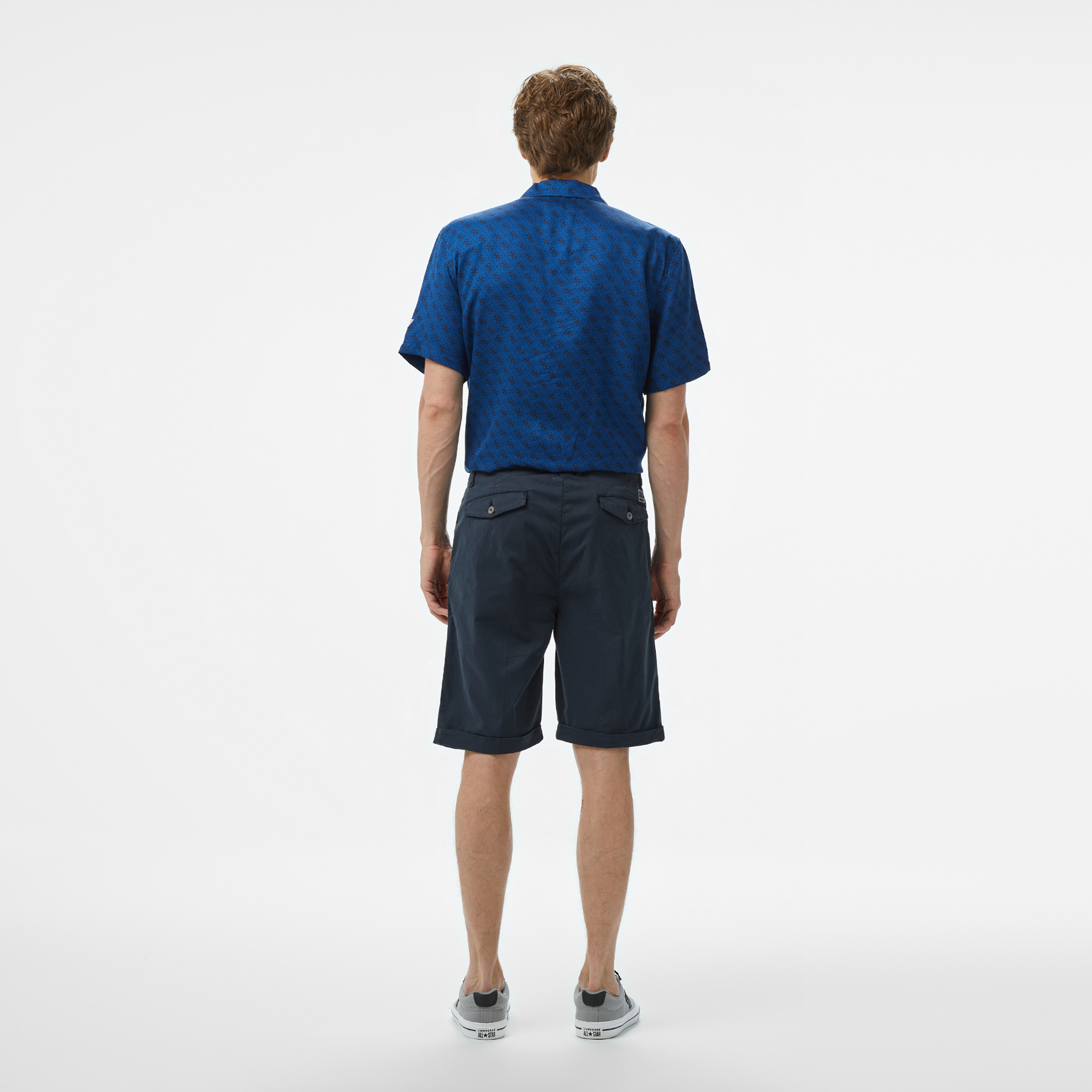 Guess Erkek Lacivert Şort