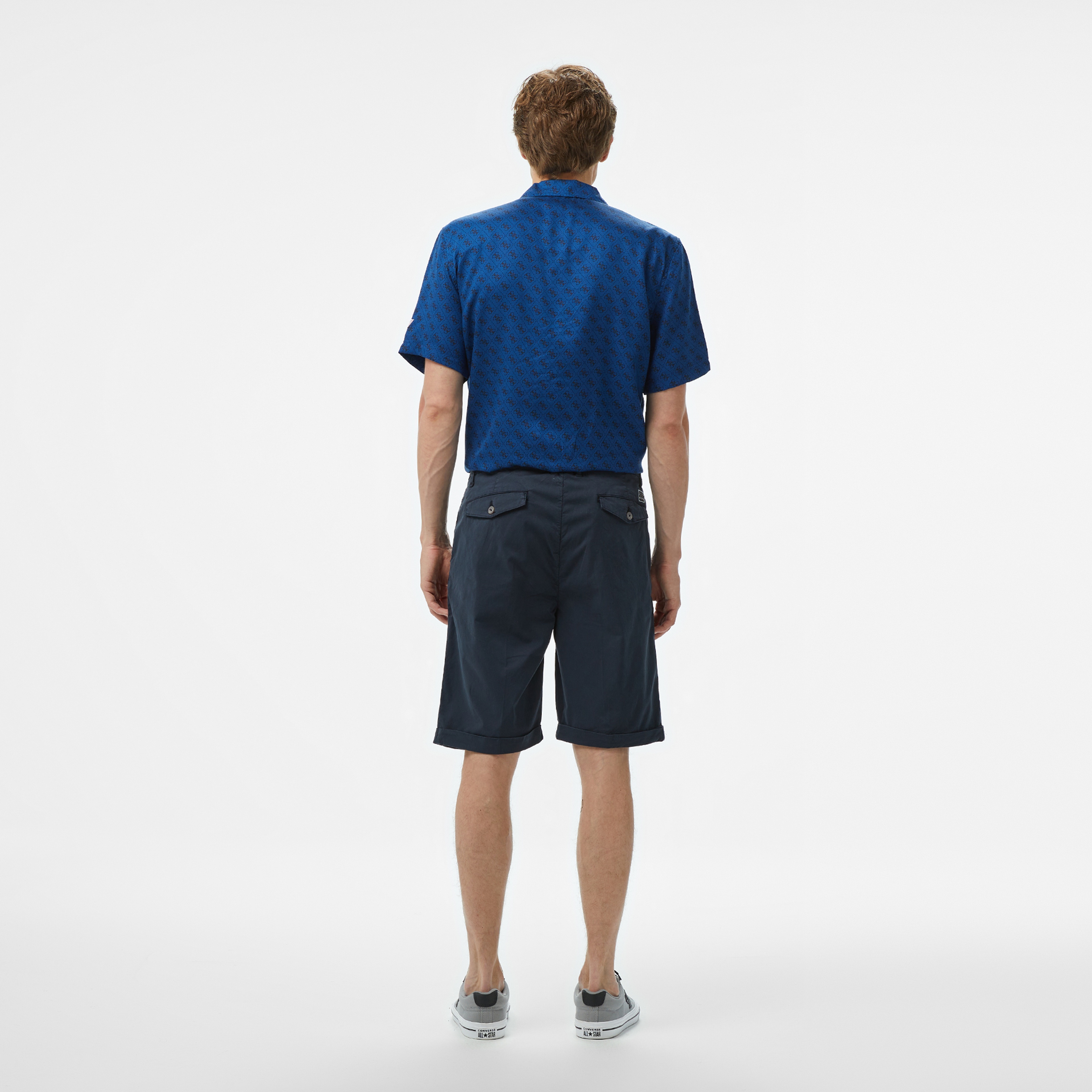 Guess Erkek Lacivert Şort