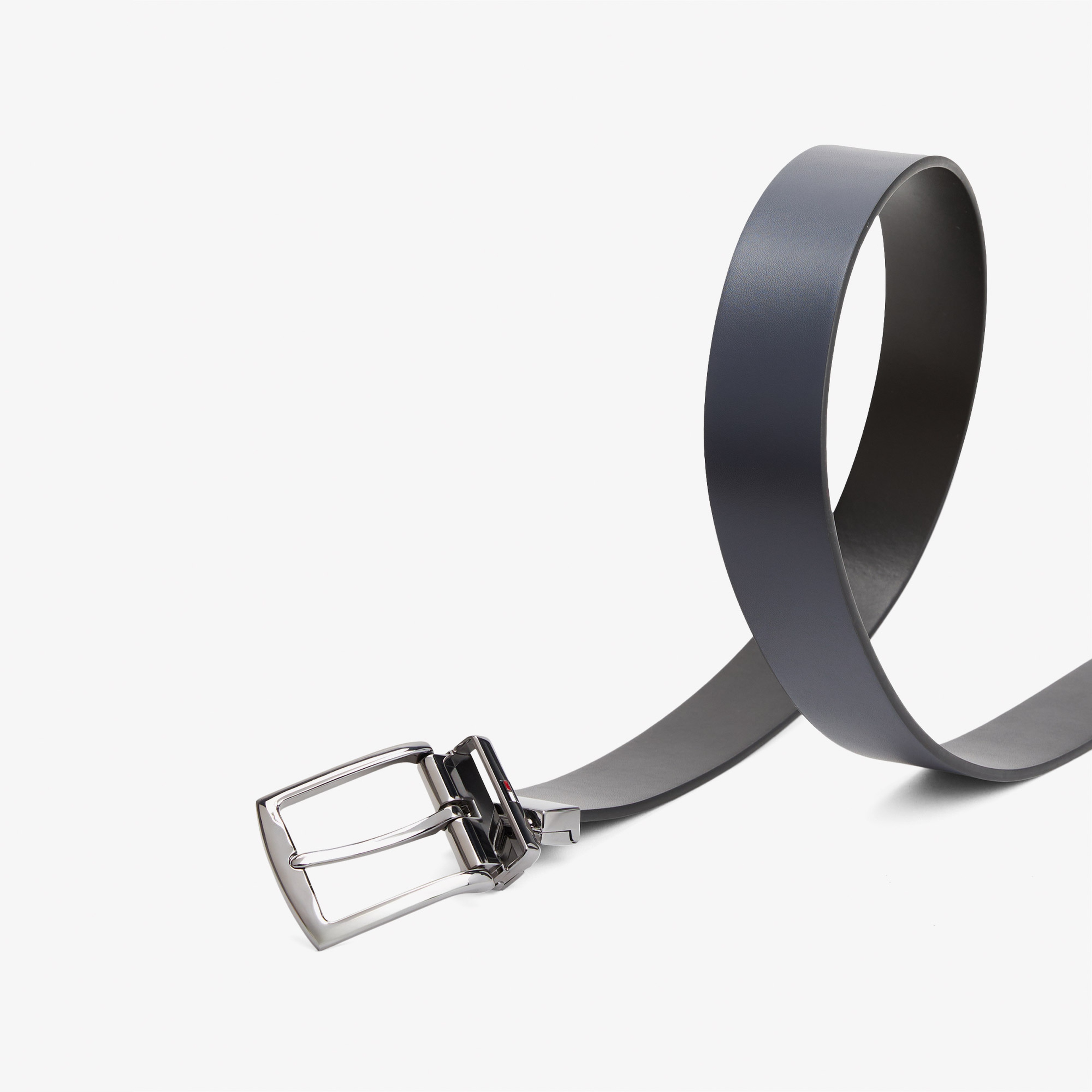 Tommy Hilfiger Denton 3.5 Erkek Mavi Kemer