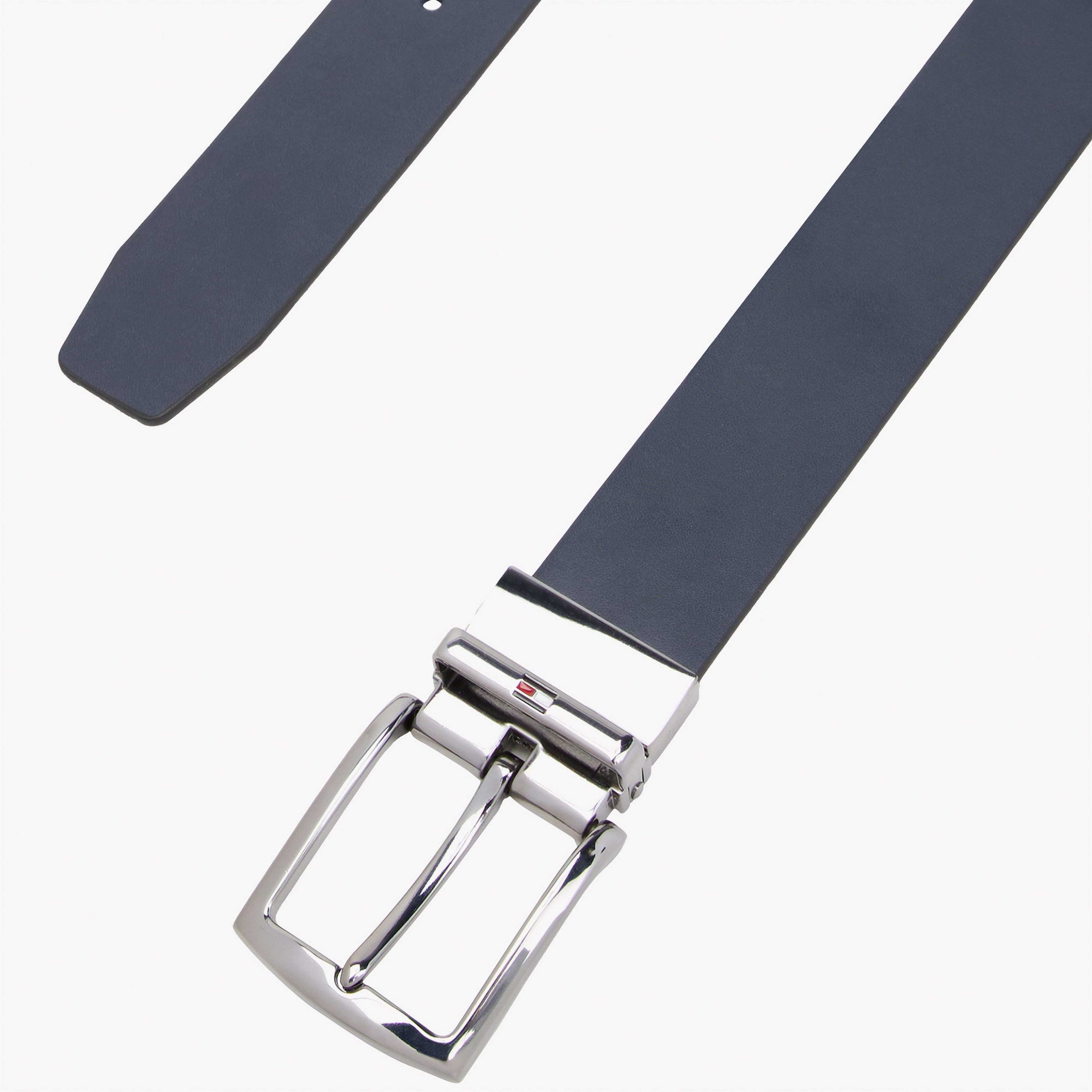 Tommy Hilfiger Denton 3.5 Erkek Mavi Kemer